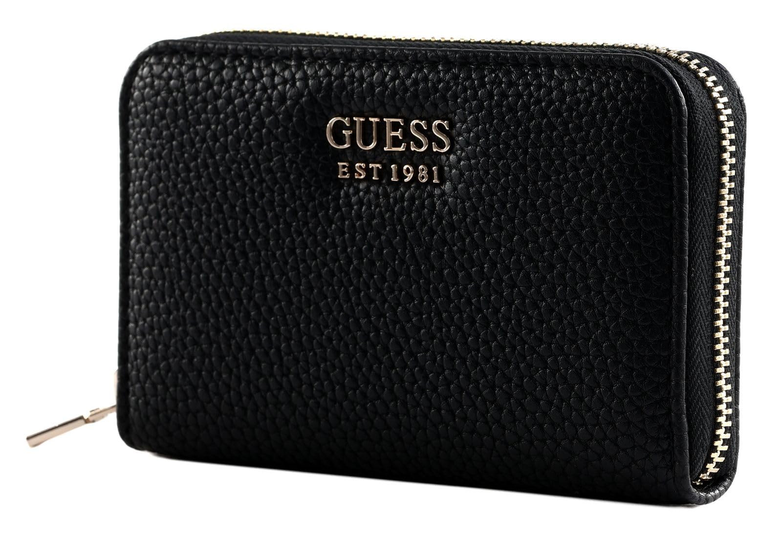 GUESS Brenton SLG Medium Zip Around Wallet Black