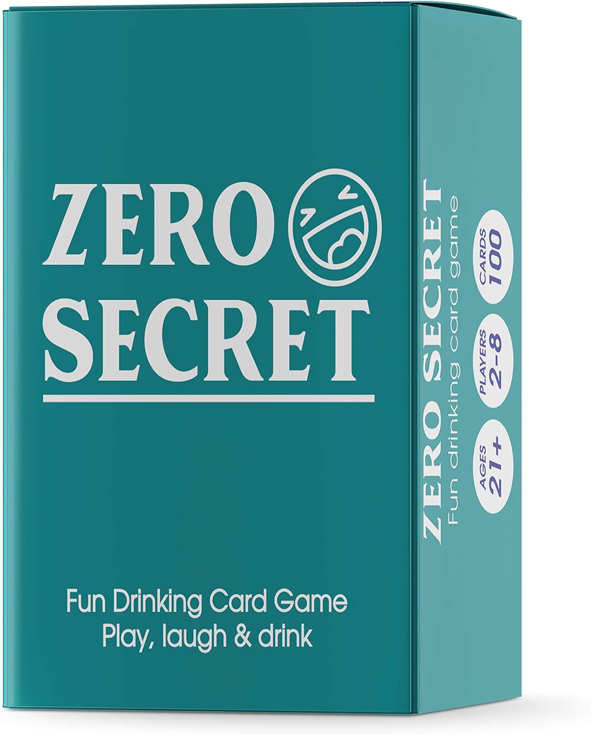 Zero Secret Fun Party Drinking Card Game for Friends, Couples and