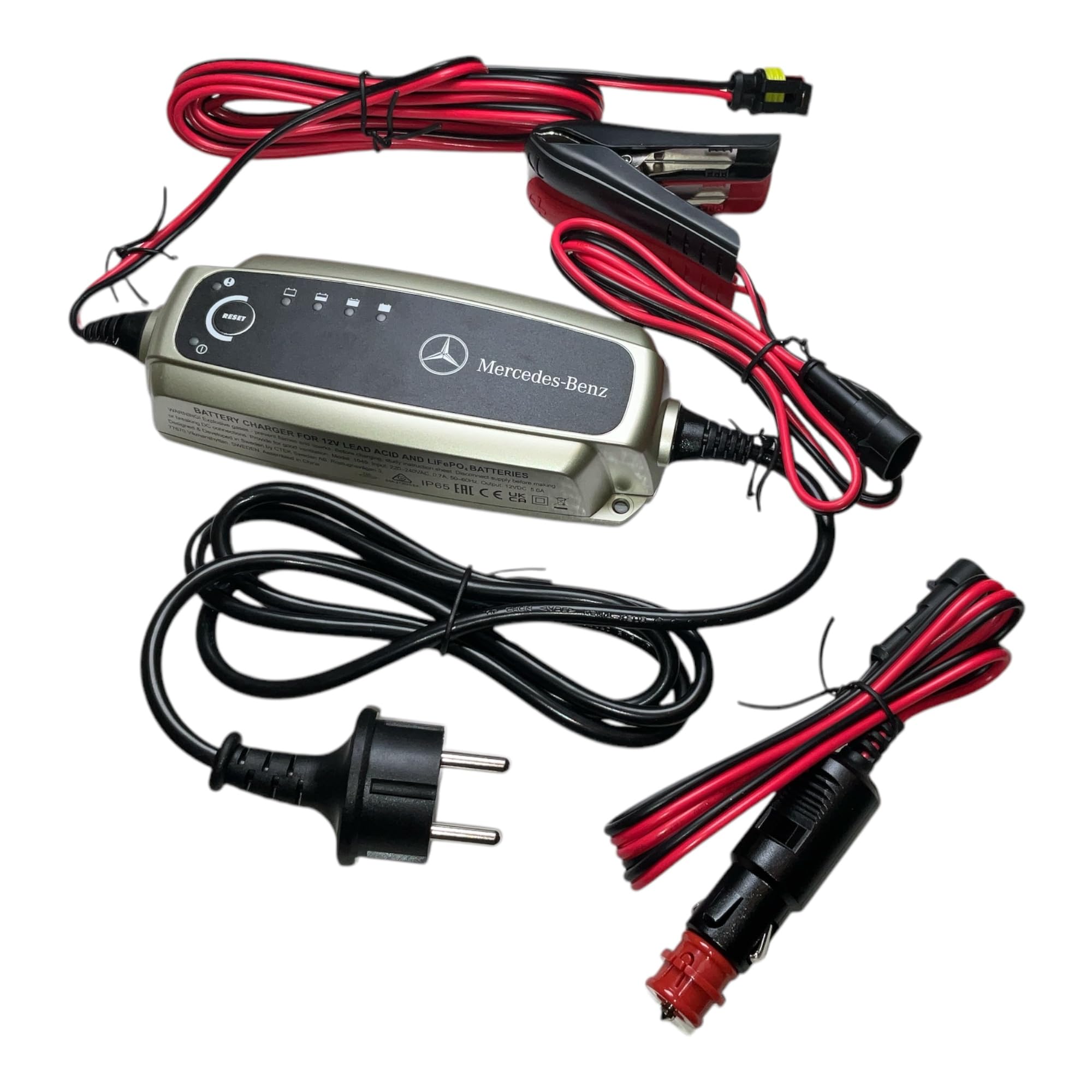 Mercedes-Benz Caricabatteria con Carica di mantenimento, 3, 6A, ECE