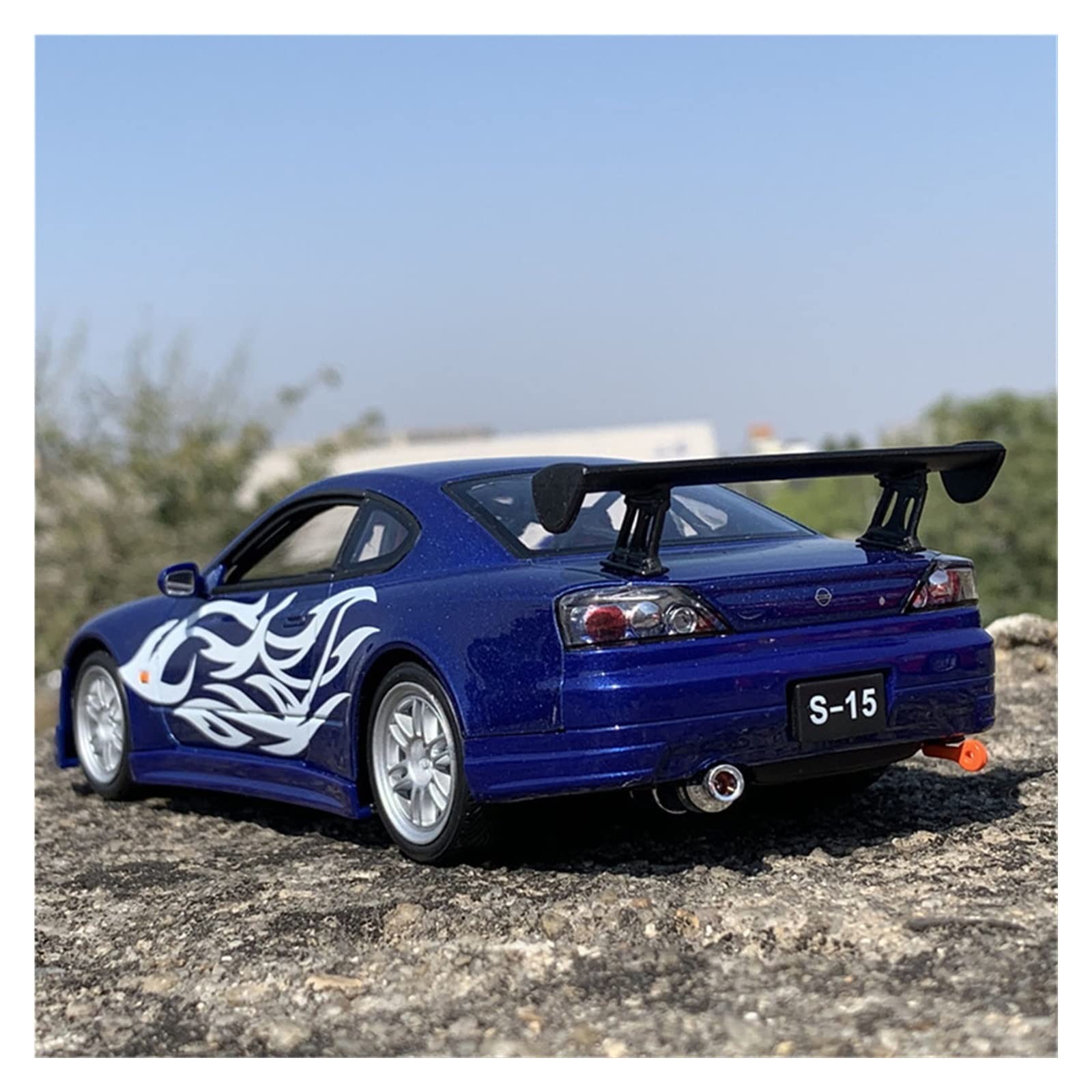 1/24 for Nissan Silvia S15 Alloy Car Model Red Modified Die