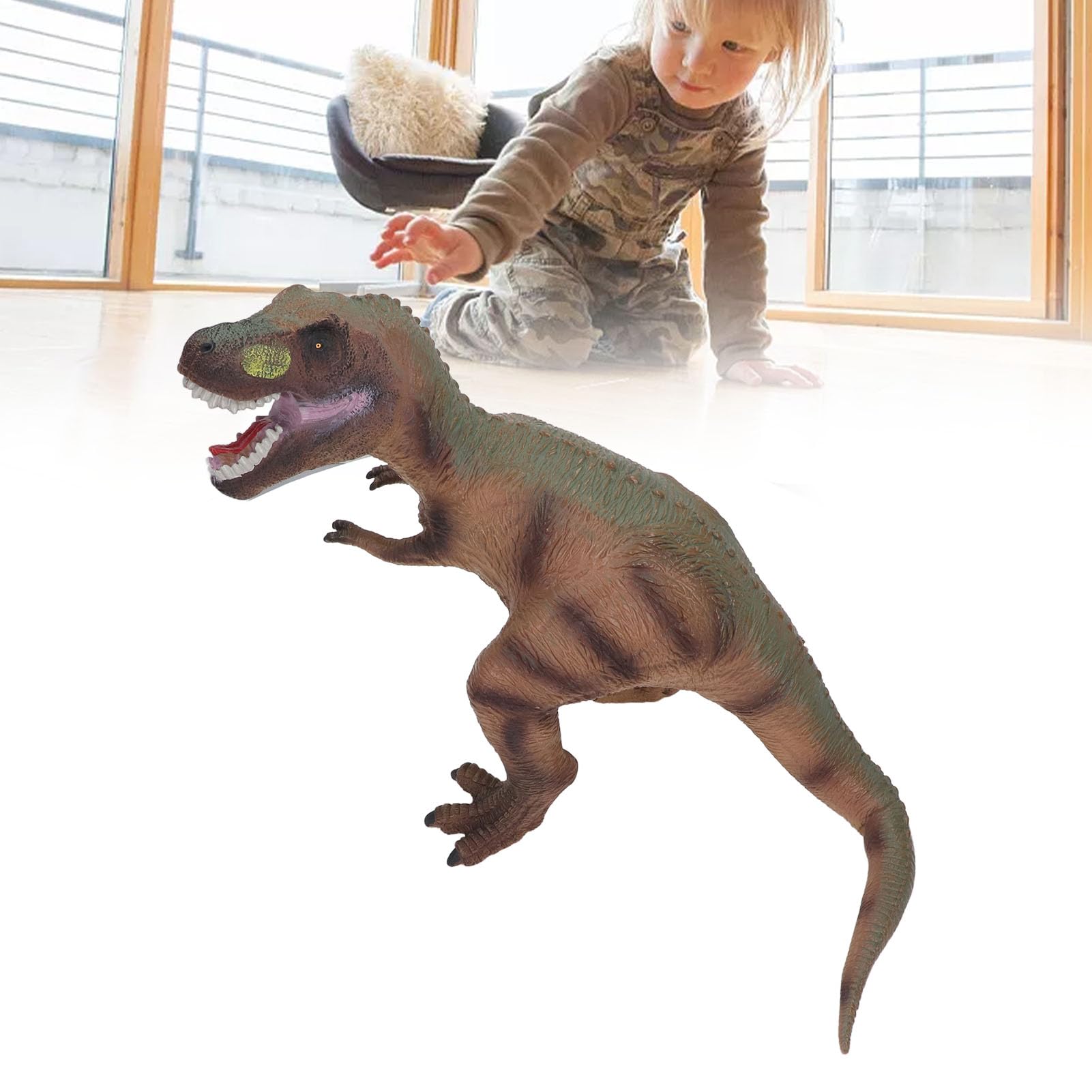 Modelo Tyrannosaurus de plástico grande para exhibición