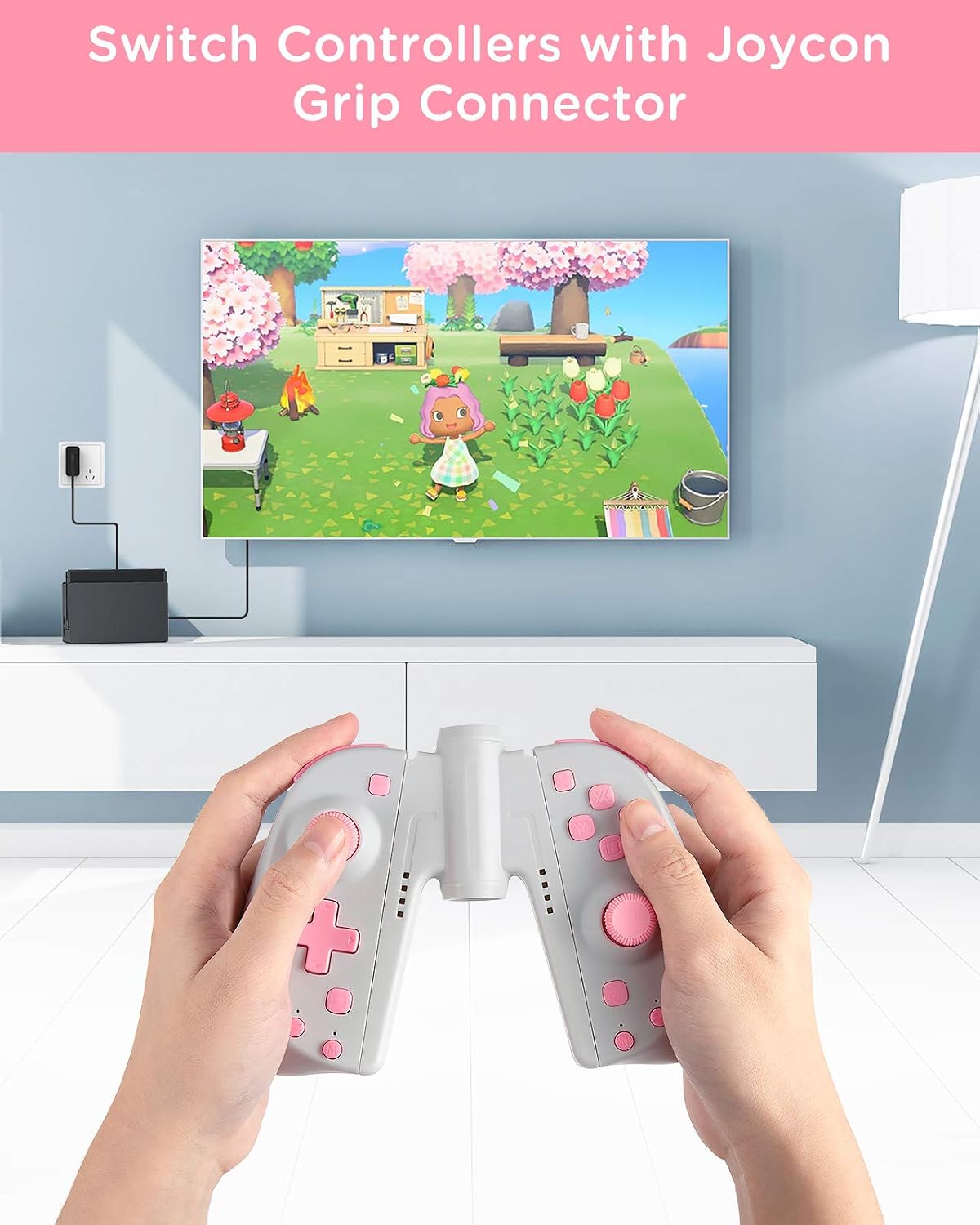 Amazon Crazy 🔥 Deals Vivefox Joy Pad Controller Compatible for Switch & Lite, Ergonomic L/R Wireless Joy Pad with Grip Connector and Turbo Function, Alternatives Joycon for Switch & Lite Joy-Con Switch Remote Controller