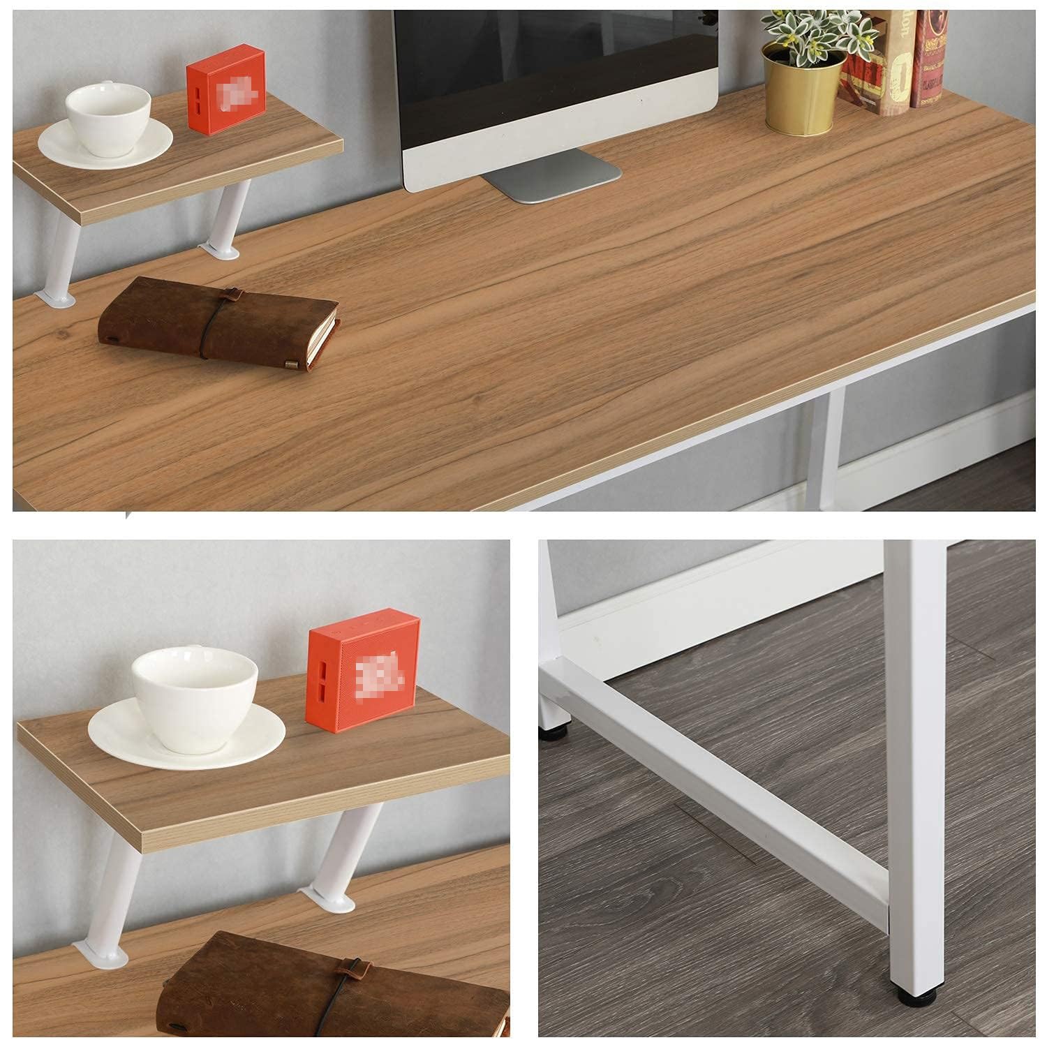 soges Escritorios 100 cm x 50 cm Mesa de Ordenador Compacto Resistente Home Escritorio Oficina Escritorio para reunión formación Escritorio estación de Trabajo