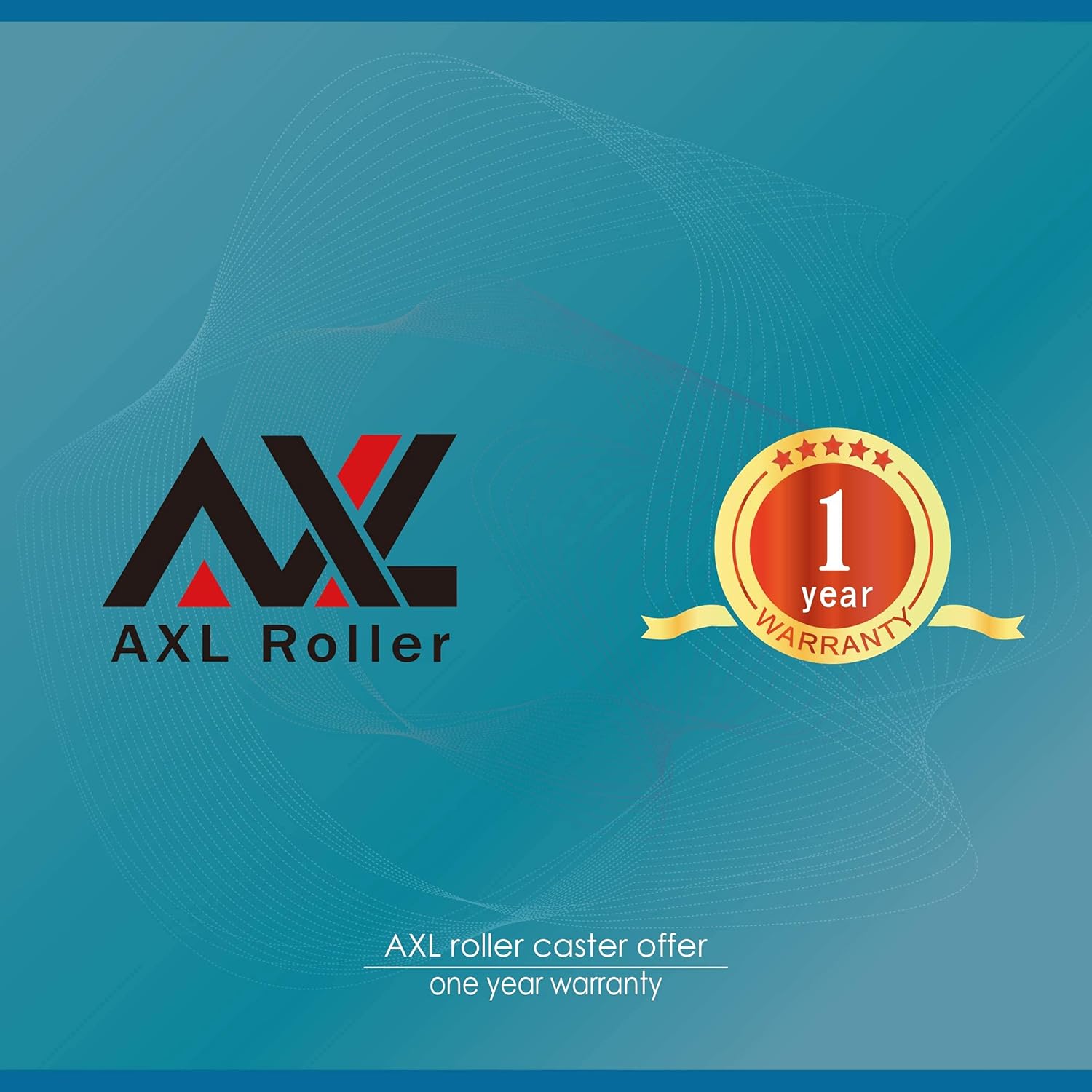 AXL 2.8 inch Rollerblade Office Chair Caster Wheels Replacement, Heavy Duty Casters, Safe for All Floors Including Hardwood, Set of 5 (Black/Clear) : Office Products