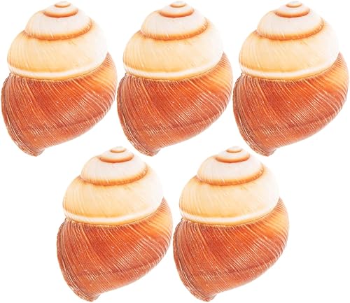 Miniatura 7 de Happyyami 15 piezas de caracol francés, conchas de caracol, conchas de caracol, accesorios para parrilla, accesorios para barbacoa, concha náutica,