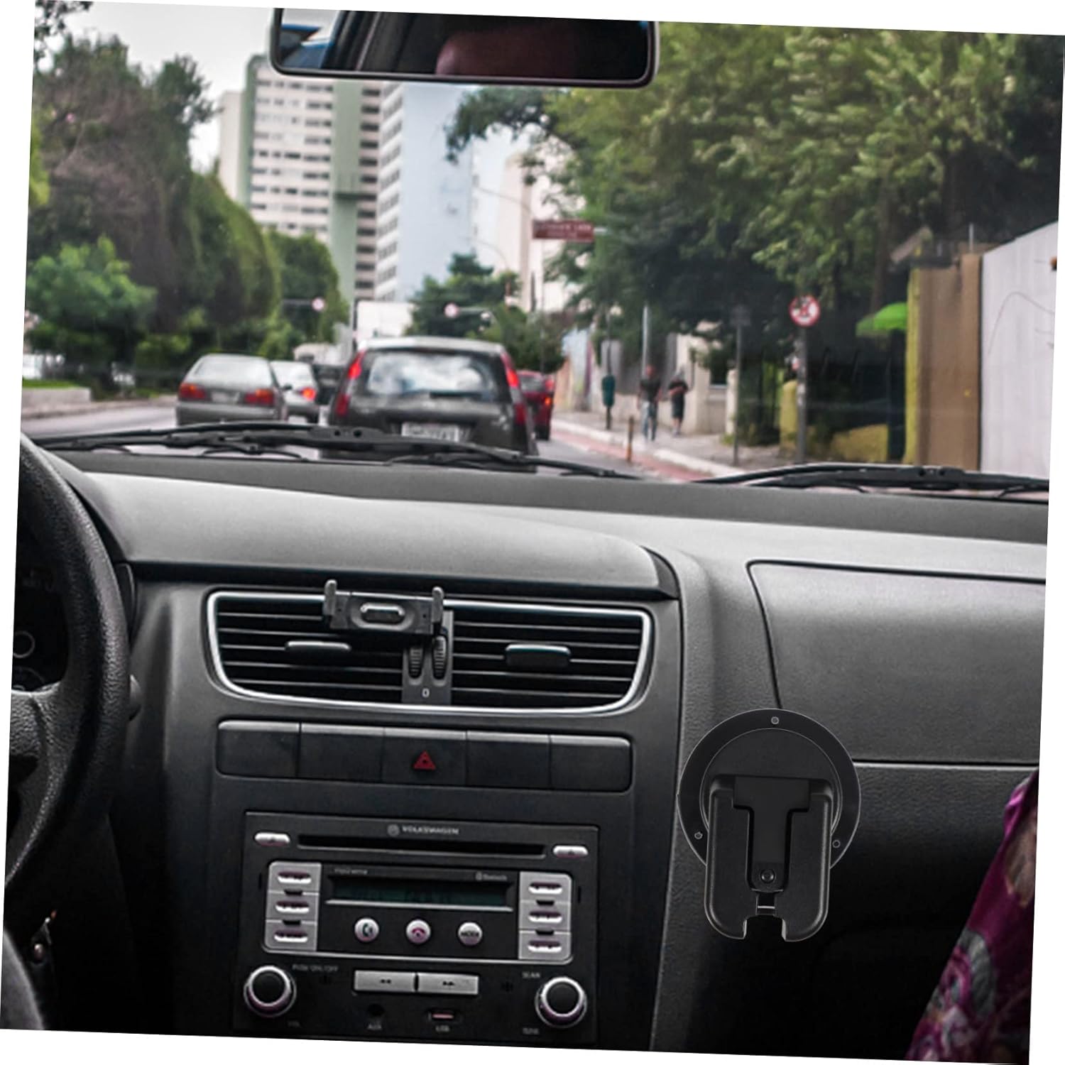 Angoily 4pcs Vehicle Handheld Microphone Holder Clip Car Radio Fixing Mount for Easy Installation Professional Support Clamp Bracket for Seamless Use Vehicles