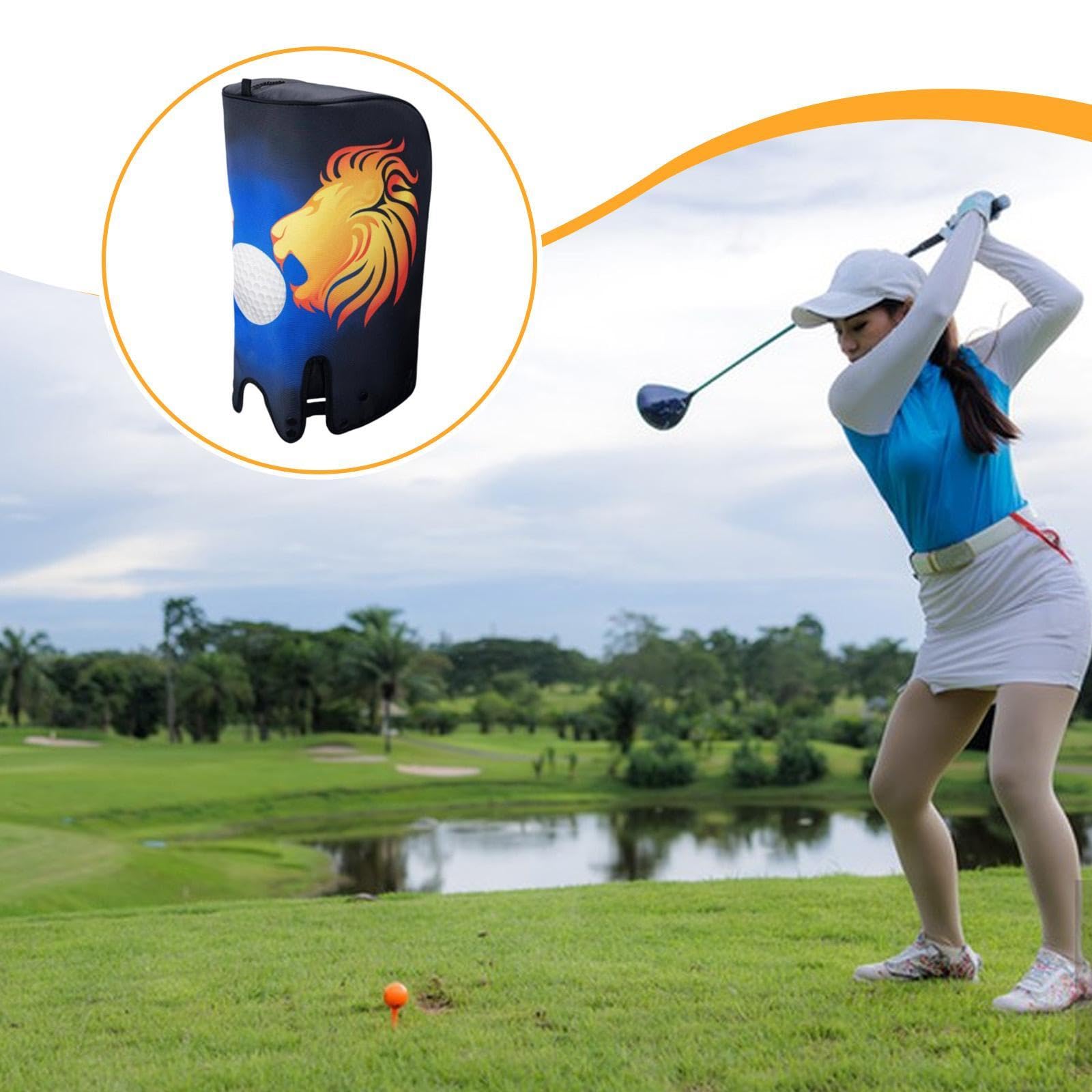 Funda Protectora Impermeable para Bolsa Y Soporte de Golf, Funda de Almacenamiento Impermeable Plegable Hecha de Poliéster EPE, Adecuada para