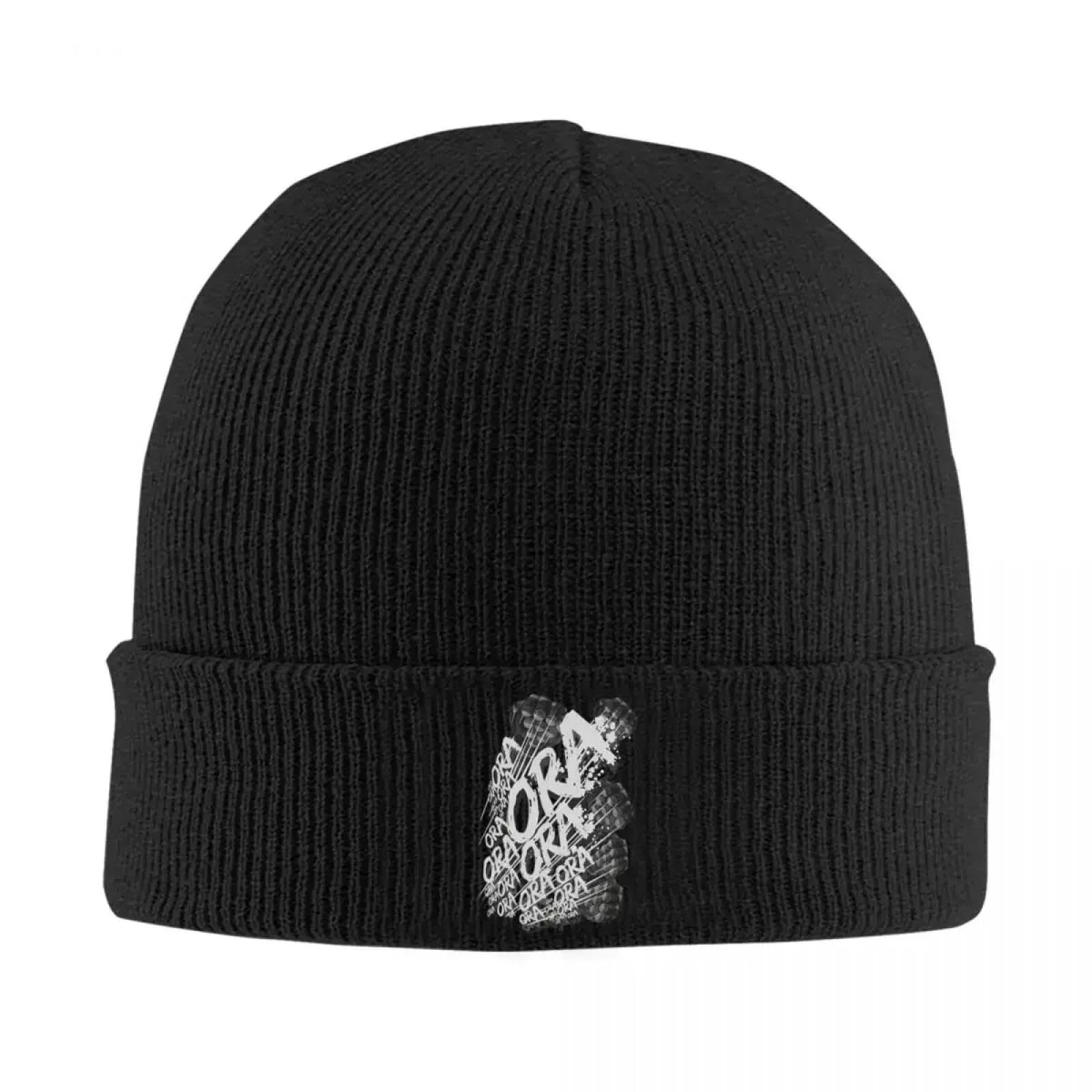 YUWTTDG Men's Winter Beanie Hat Knitted Hat Beanies Warm Acrylic Hip Hop Bizarre Adventure Caps Men Women Soft Slouchy for Cold Weather One Size