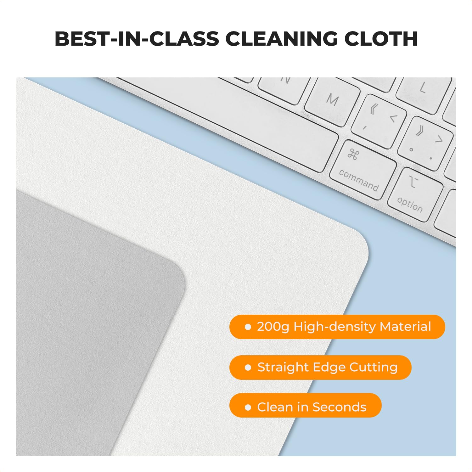 Chiffons De Nettoyage Microfibre – 30 Pièces – 15x18 Cm – Pour Lunettes, écrans, Objectifs – Doux, Non Pelucheux