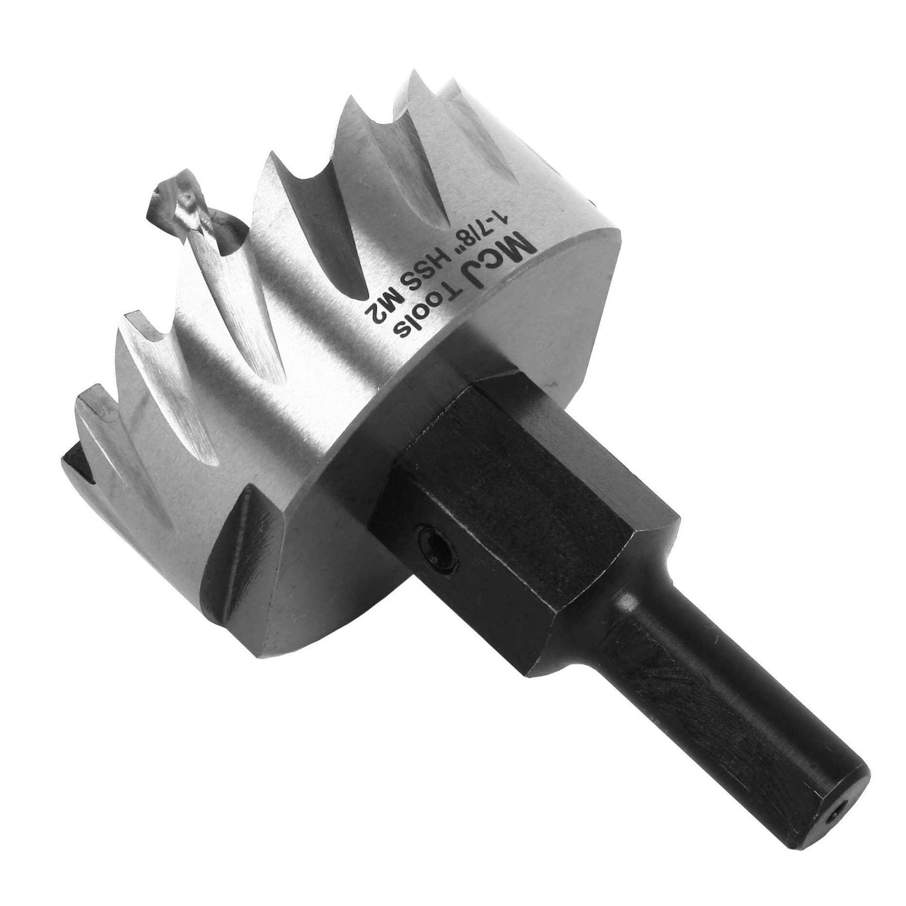 McJ Tools Frez do otworów HSS 1-7/8" z cięciem 3/16" D i ślimakiem wyrzucającym