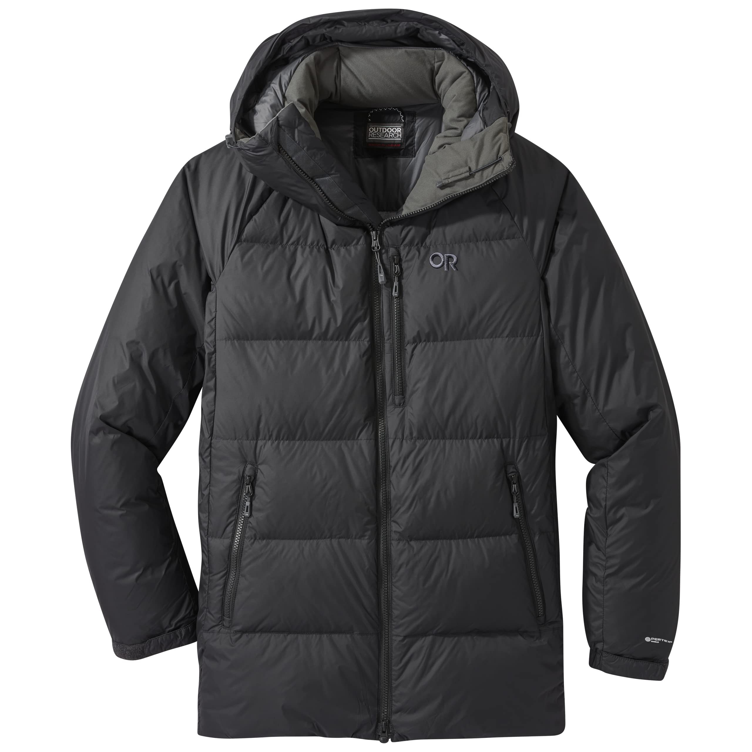 Men's Super-Alpine Down Parka - Hooded, Goose Down Jacket