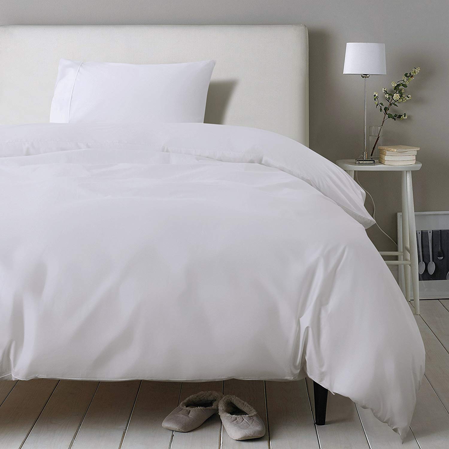 Amazon｜掛ふとんカバー ワイドキング超ロング 240x230cm エジプト産の