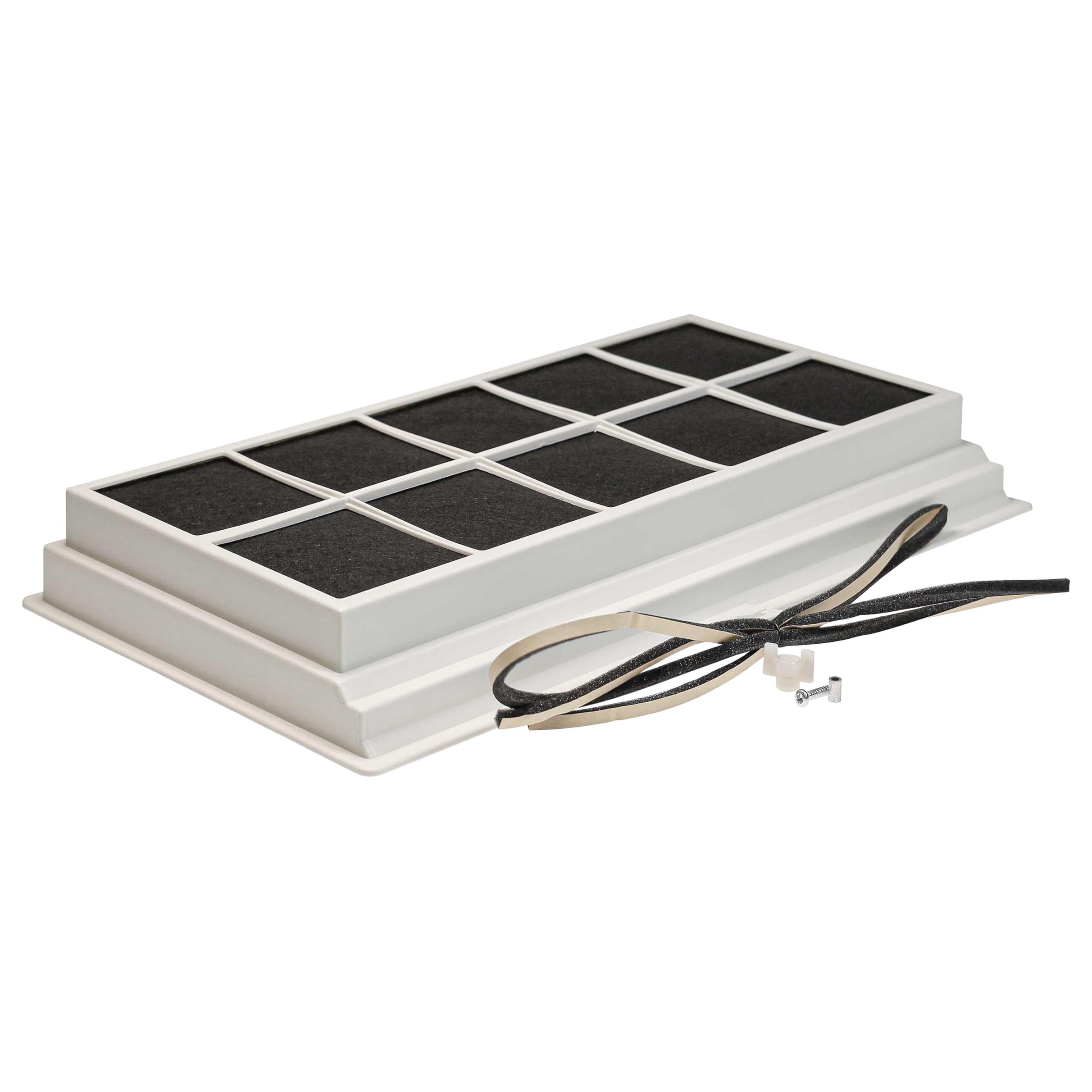 vhbw Activated Carbon Filter compatible with Neff D8640N0GB(00), D8640N0/01, D8641N0GB(00), D2664X0 Extractor Hood - 49.5 x 29.5 x 6.2 cm