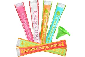Popsicle Bags 150 Pack: Fun and Cute Ice Pop Bags for the Whole Family