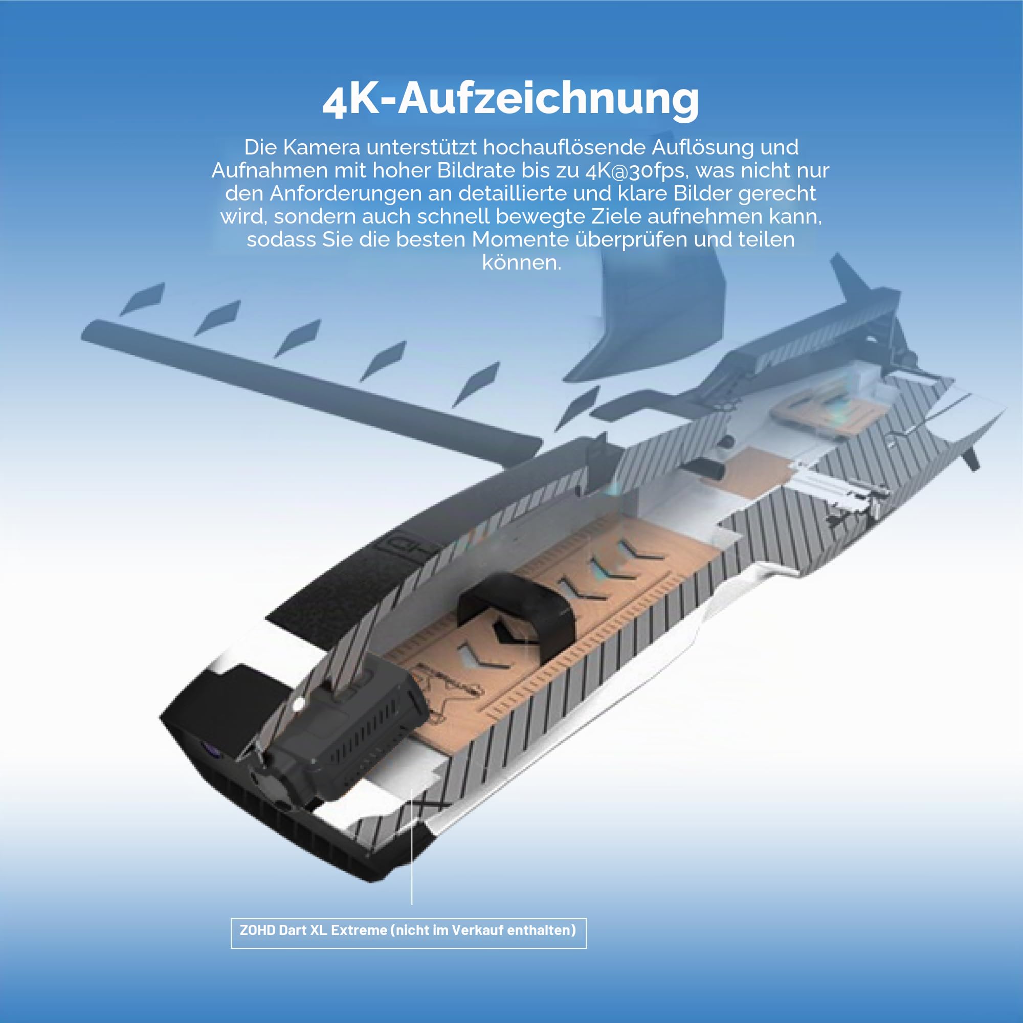 RunCam 6 4K FPV Action Kamera, Mini HD Video Cam mit EIS & GyroFlow HDMI PWM unterstützt für RC Flugzeug Rakete RC Auto FPV-Drohne Airsoft Outdoor Sport - Option 1