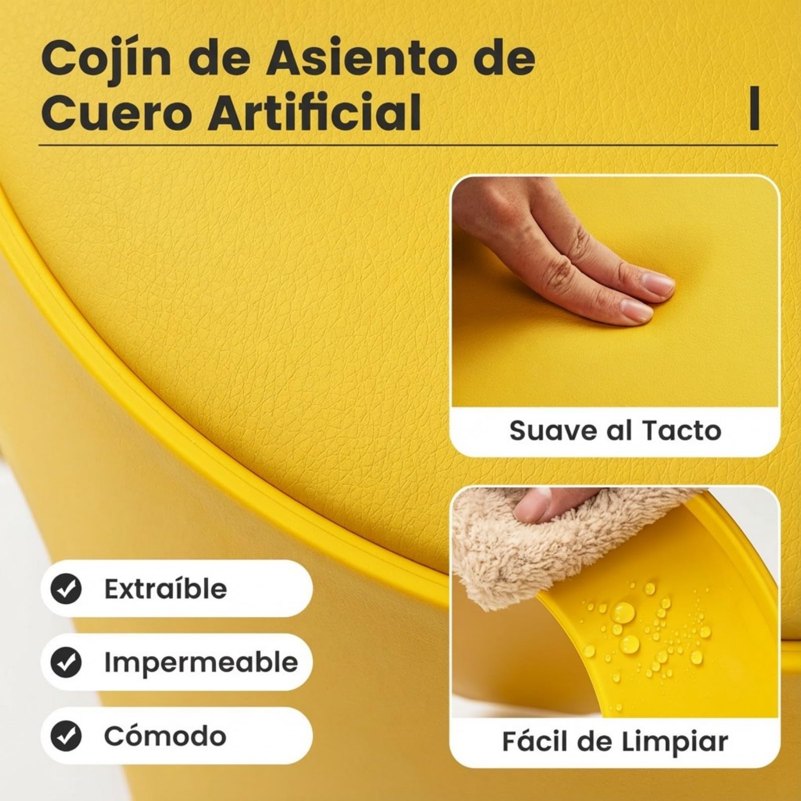 COSTWAY Juego de 8 Taburetes Apilables, 46 CM Taburetes de Plástico Encajables, Sillas Portátiles sin Respaldo para Colegio Aula Estudiantes Adultos Salón Comedor Oficina, sin Montaje, Coloridos