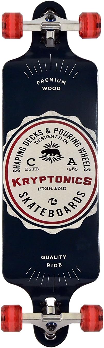 Kryptonics 34" - American Label - Drop-Through Drop-Platform Longboard