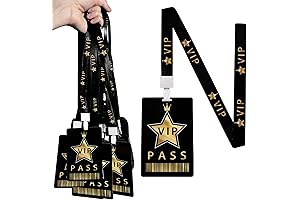 25-Piece VIP Badge with Lanyard: A Secure and Stylish Ensemble for Access Control