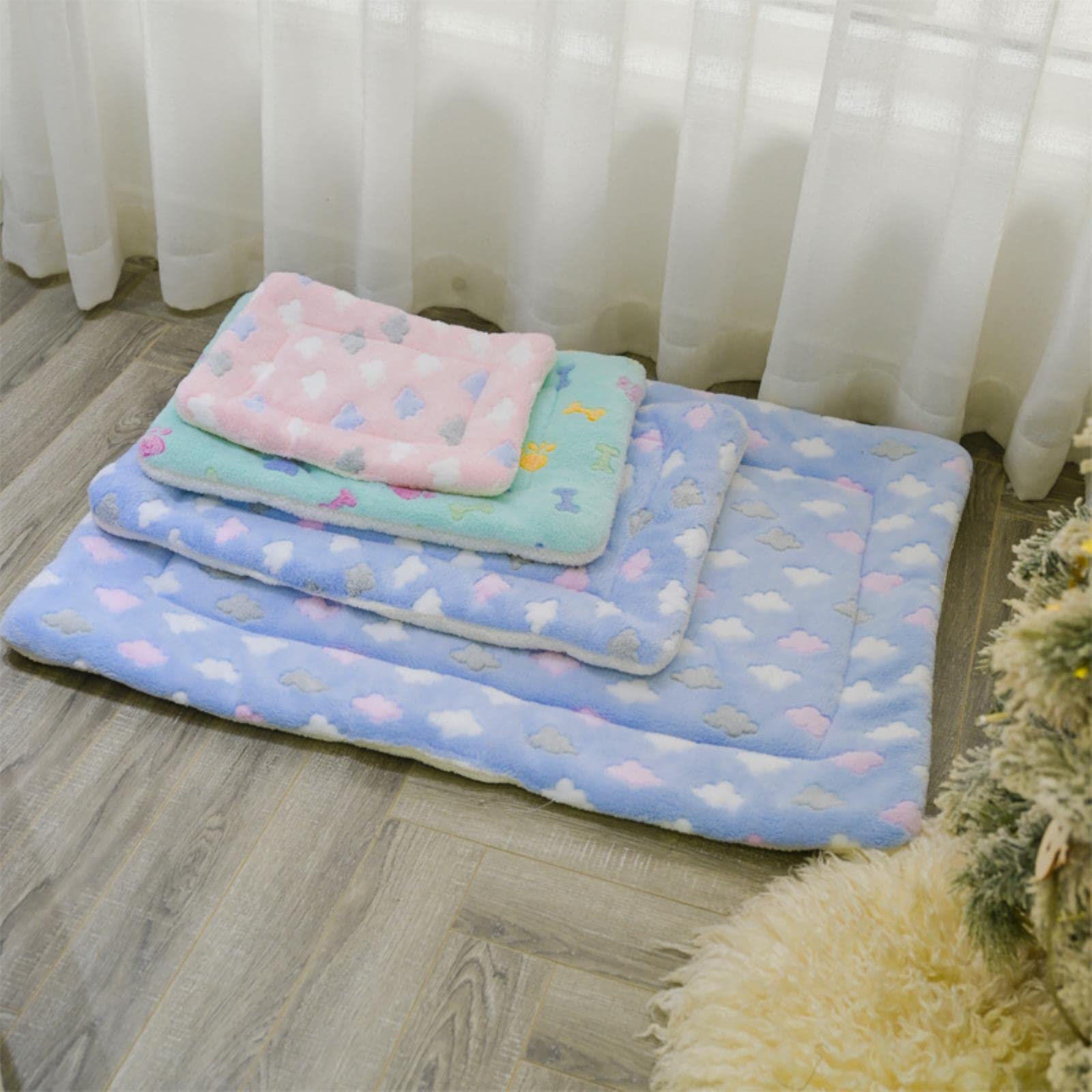 KOOBS Coperta per Cani Cuscinetto per Peluche Morbido da Pet Ispessato Materasso per Pet Materasso Cucciolo di Divano Gatto Cuscino Caldo per Dormire