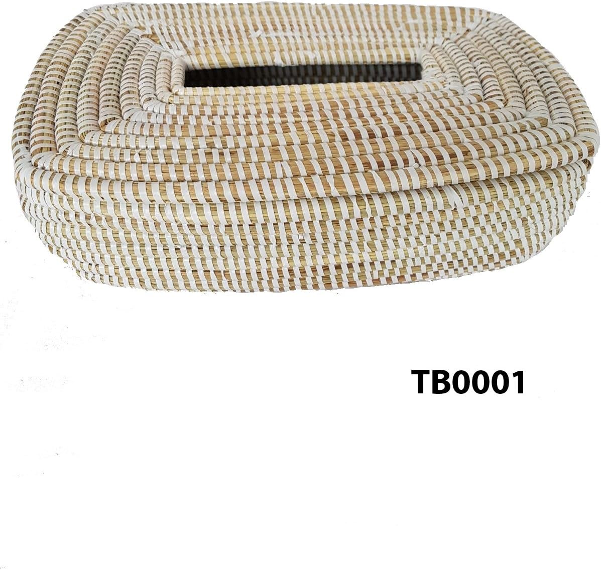 ShopAfricart HAND WOVEN TISSUE BOX (TB0001)