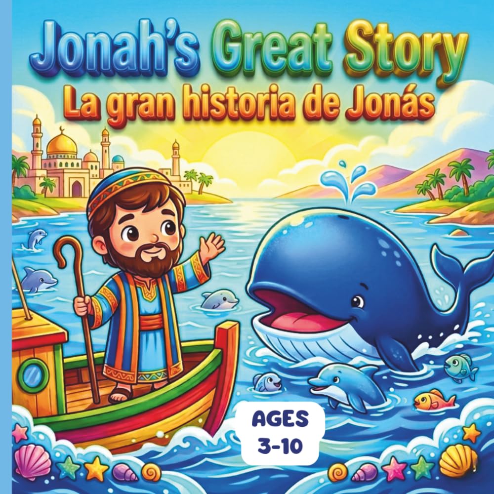 Jonah’s great story: La gran historia de Jonás (PEQUEÑOS HÉROES DE LA BIBLIA)