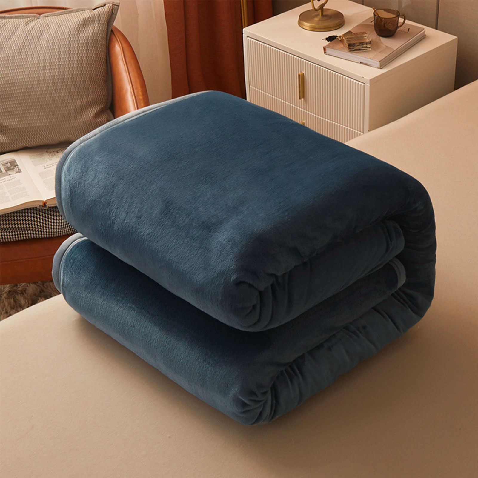Couverture de lit douillette pour des soirées d'hiver cocooning
