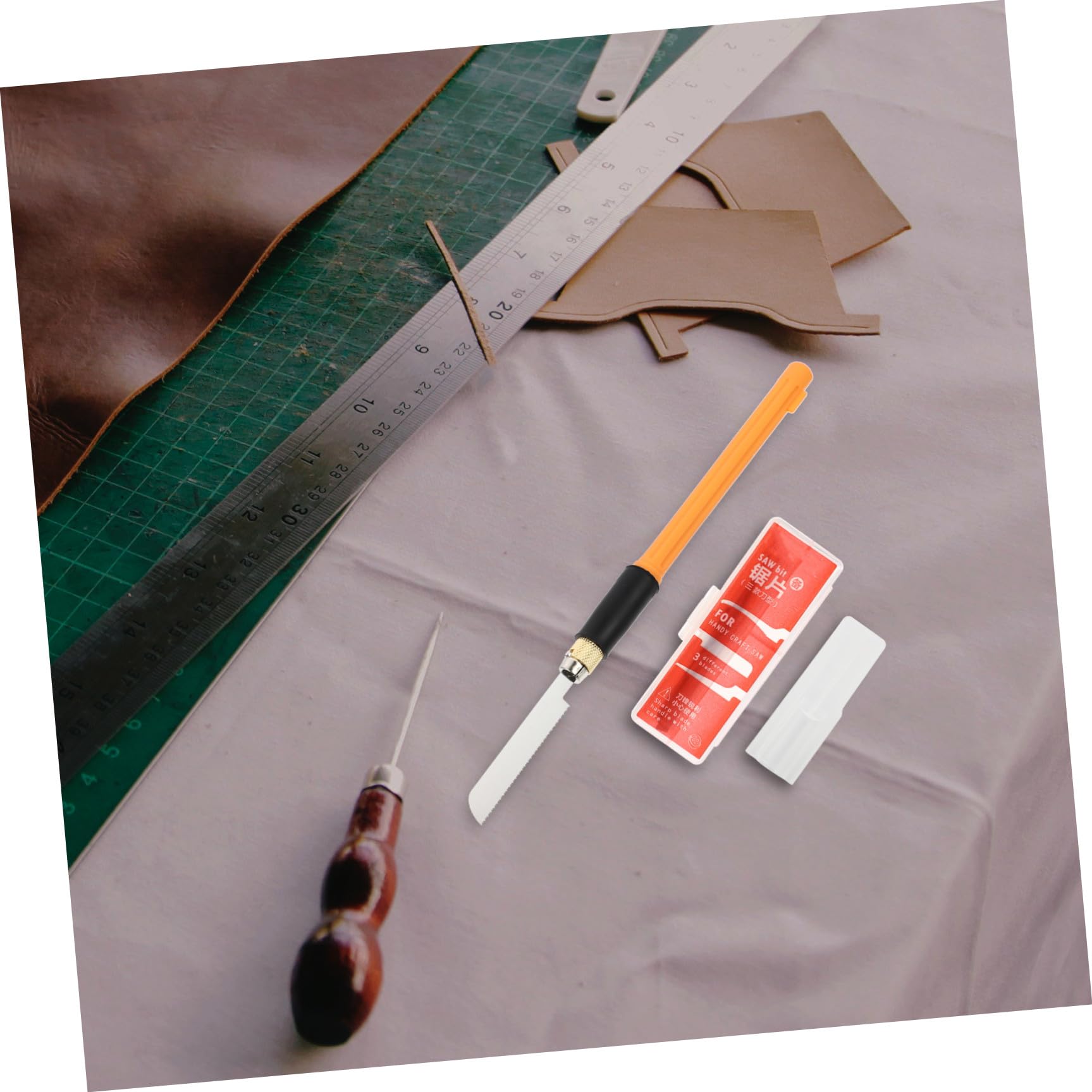 OSALADI 3sets Mini Seghetto Manuale Multiuso Per Modellismo Manico Ergonomico Antiscivolo Per Pruning e Intagli Strumenti Per Hobby e Fai Da Te Compatibile Con Progetti Di Piccole