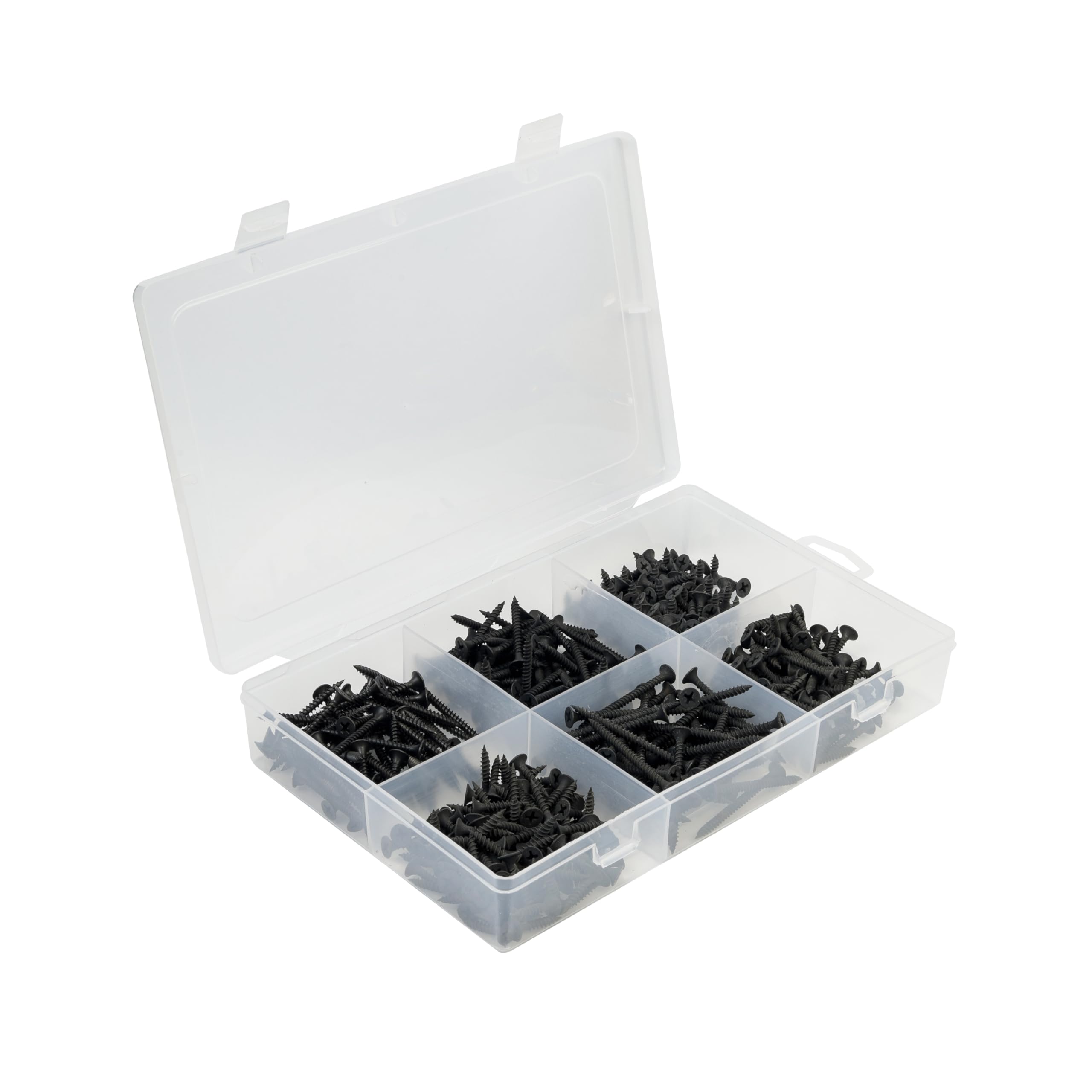 SPARTAN 451 Pcs Assorted Black Drywall Screws Set with PH Bit | 6 Sizes from 13 mm to 50 mm | Multipurpose Fasteners for Wall Mounting, Woodwork, DIY Repair and Installation-image-19