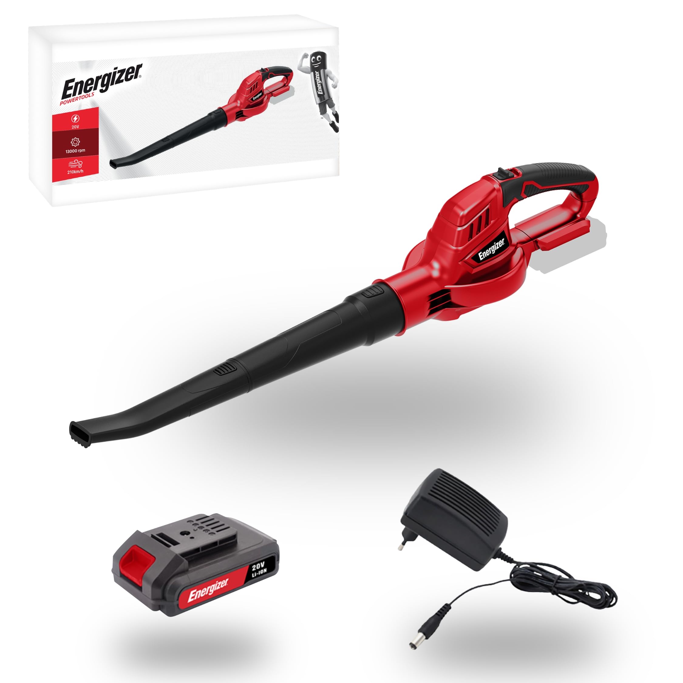 energizer souffleur de feuilles 20v