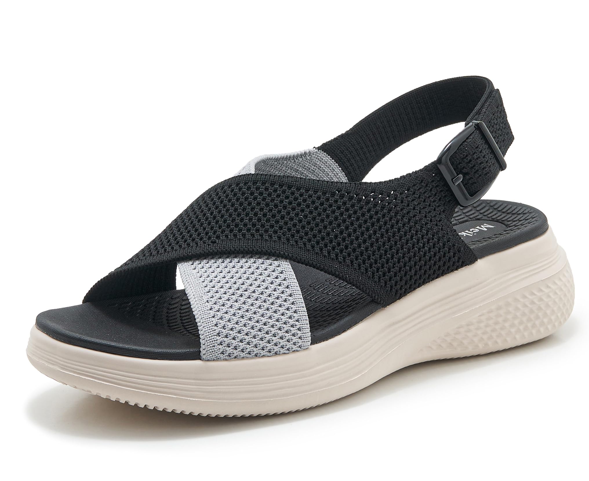 Meik Mangni Sandali Ortopedici Donna Arch Fit Scarpe Aperte Sandalo Leggera Sandali da Passeggio Piattaforma