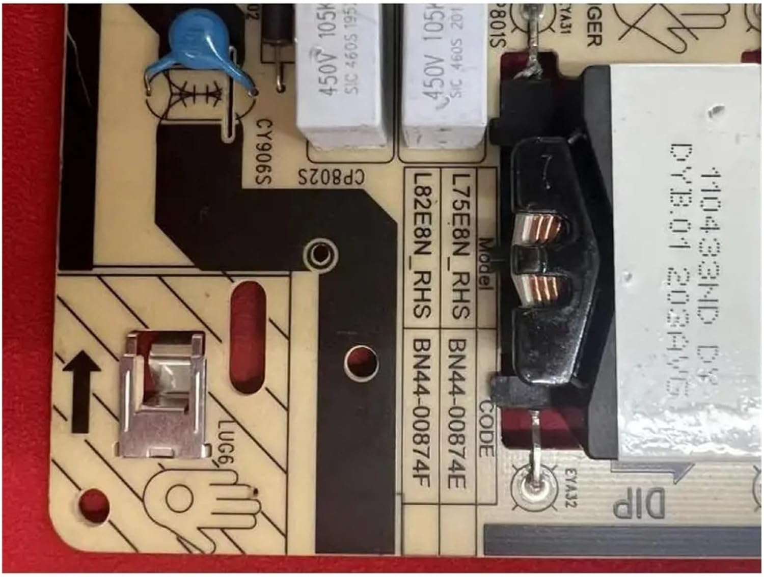 Power Supply Board BN44-00874E Compatible with Samsung QN75Q6DRAF QE75Q60RAT QA75Q60RA
