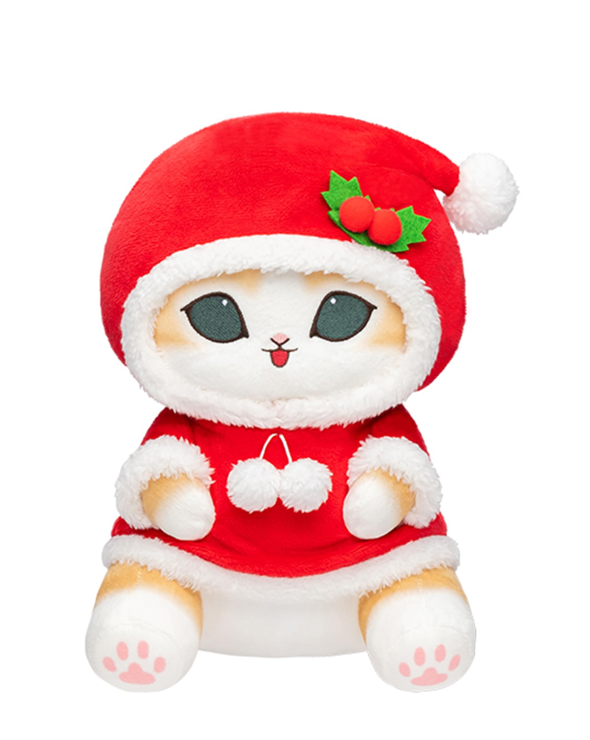 モフサンド　mofusand クリスマスにゃんBIGぬいぐるみ　サンタ　トナカイ Amazon.co.jp: mofu *sand クリスマスにゃん ぬいぐるみ モフ *サンド