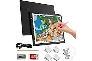 Elice A4 LED Sand Painting Light Box for Diamond Art, Weeding Vinyl, Tracing