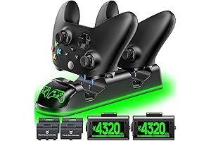 Game-Charging Partner for Xbox Gen Fans: OIVO Xbox One Controller Charger