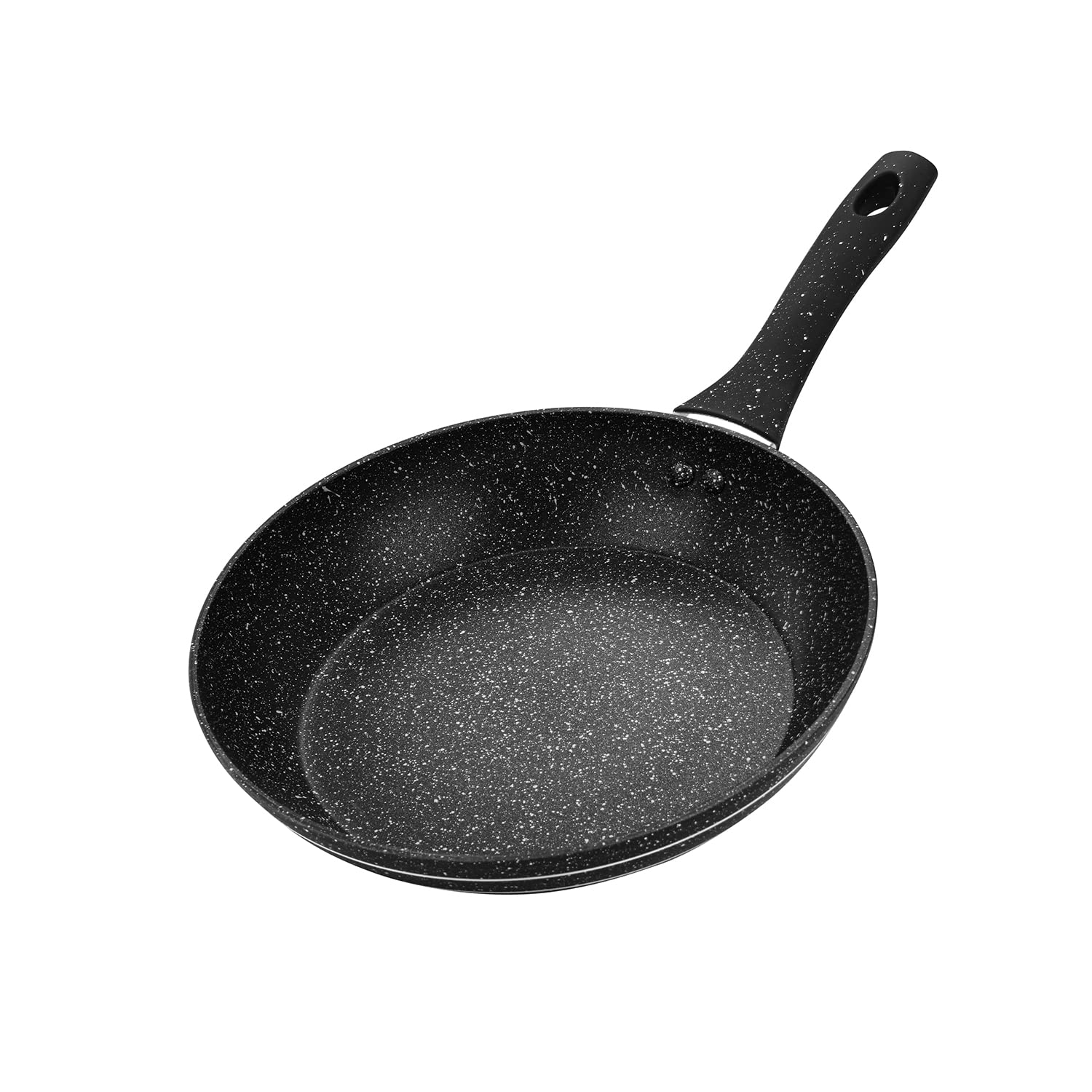 Royalford 22 CM Smart Fry Pan with Durable Granite Coating, Forged Aluminium Non-Stick Frying Pan