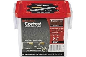 FastenMaster Cortex Collated for Trex Transcend Lava Rock Decking