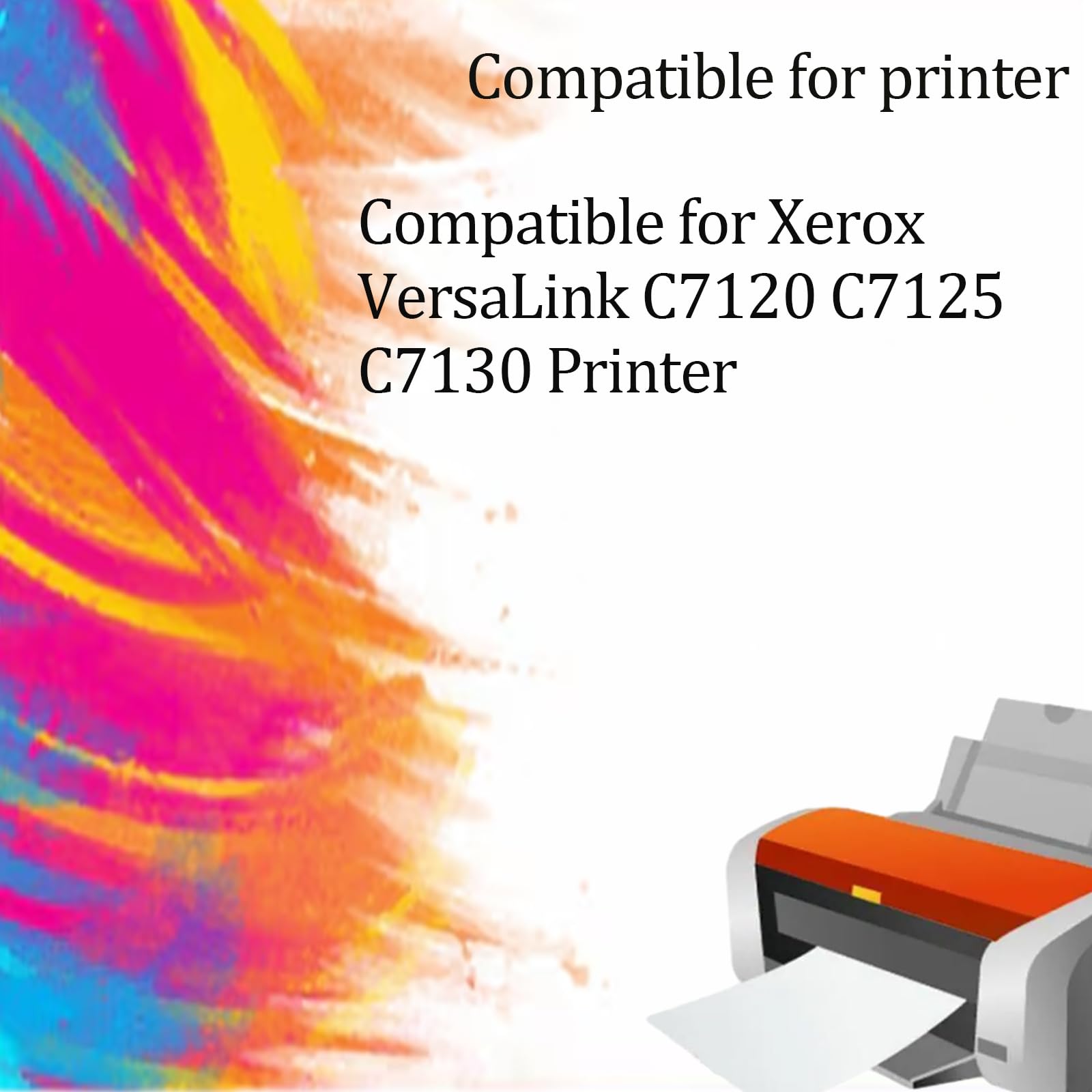 Cartuchos De Tóner Compatibles Con Xerox VersaLink C7120 C7125