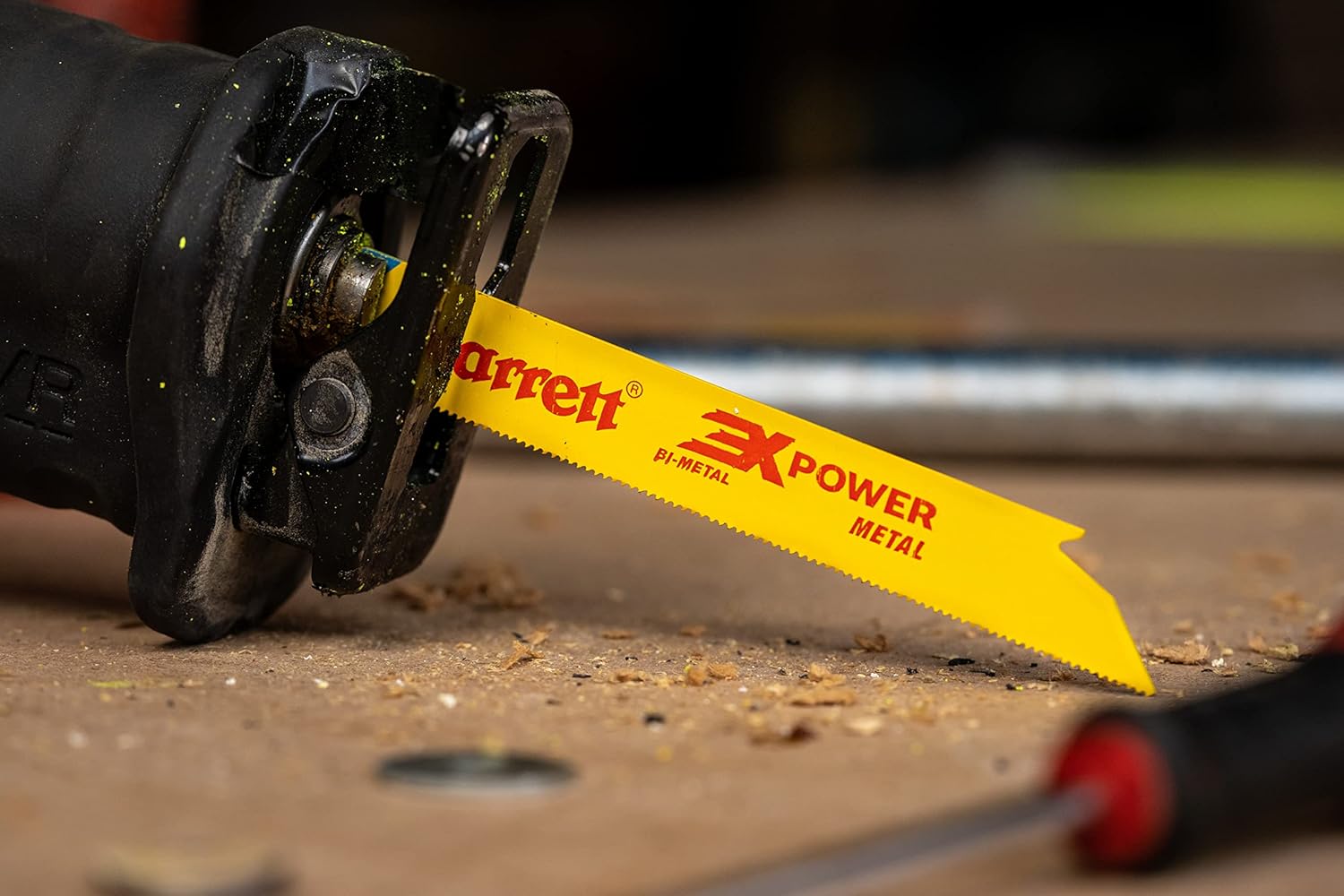 Starrett B614-5 Bi-Metal Unique Straight Fast Cut General Purpose Reciprocating Blade, 0.035" Thick, 14 TPI, 6" Length x 3/4" Width (Pack of 5)