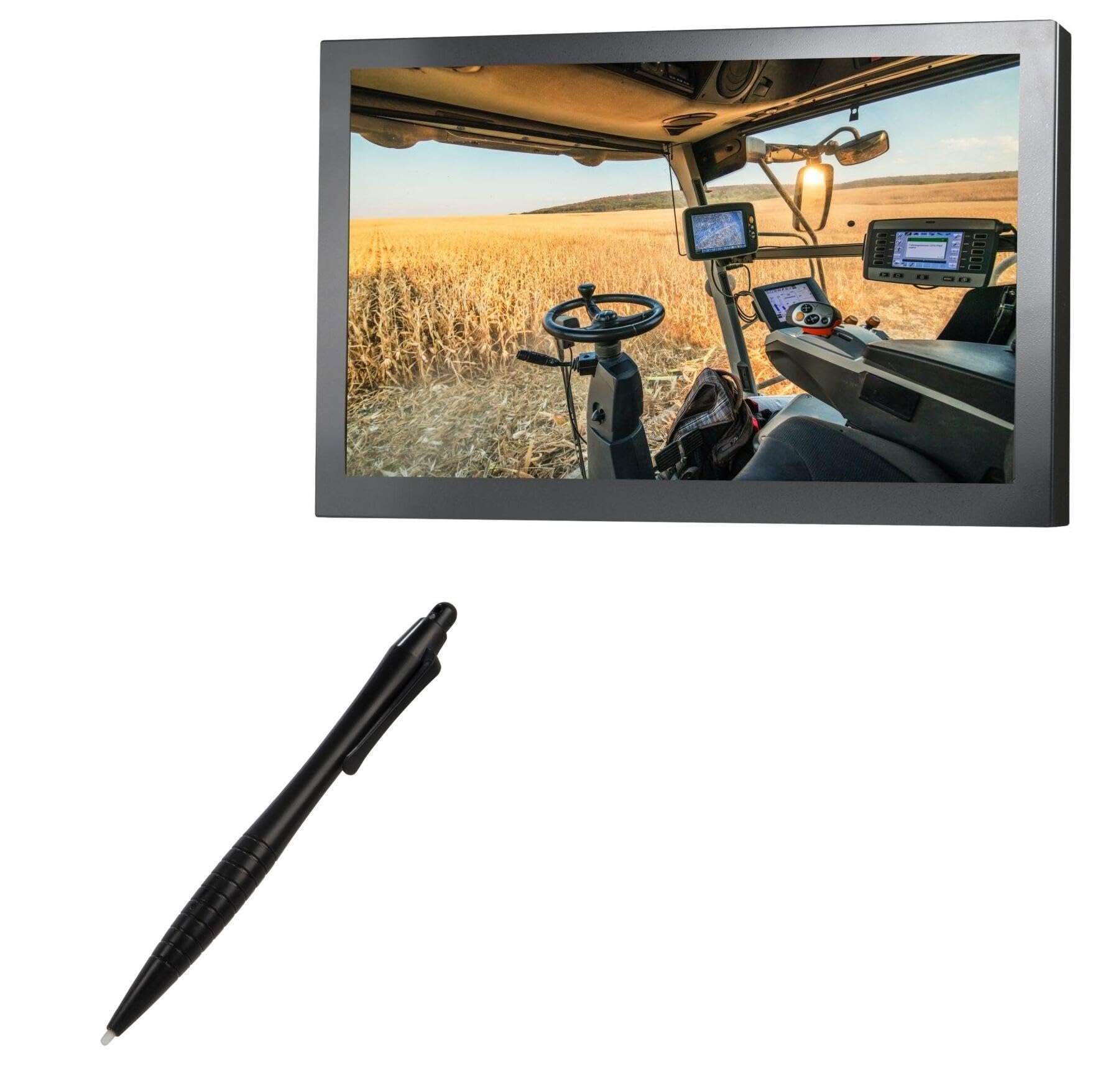 BoxWave Stylus Pen Compatible with TRU-Vu SRMXTR-10.1G-24 - DirectTip Resistive Stylus, DirectTip Resistive Stylus - Jet Black