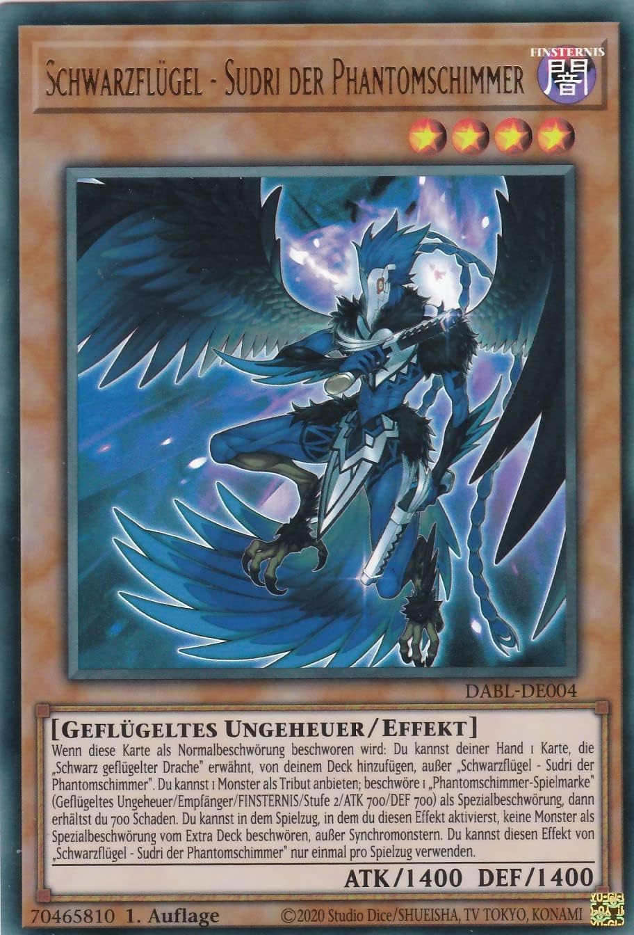 DABLDE004 Schwarzflügel Sudri der Phantomschimmer Ultra Rare