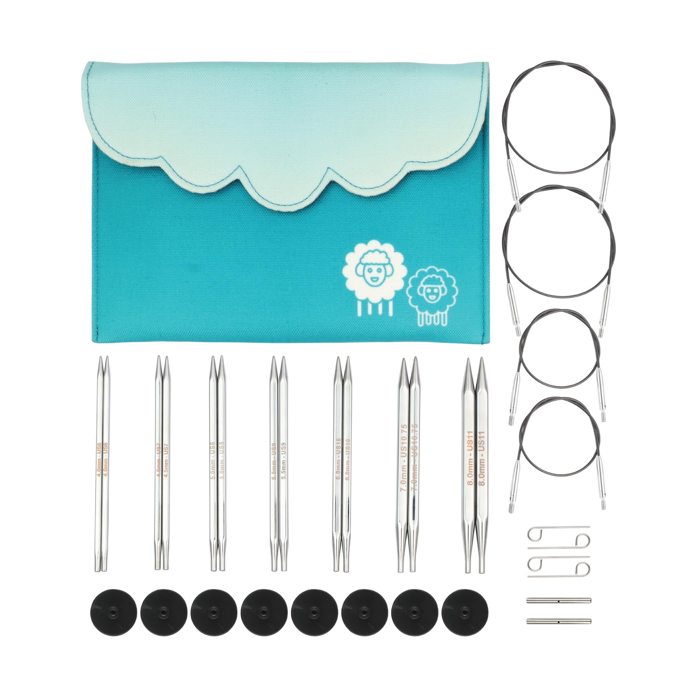 Amazon.com: KnitPro Nova Cubics Deluxe Interchangeable