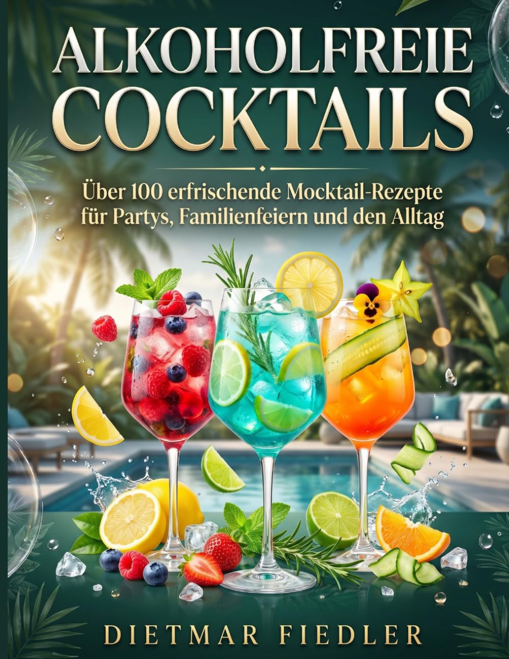 Alkoholfreie Cocktails: Über 100 erfrischende Mocktail-Rezepte für Partys, Familienfeiern und den Alltag