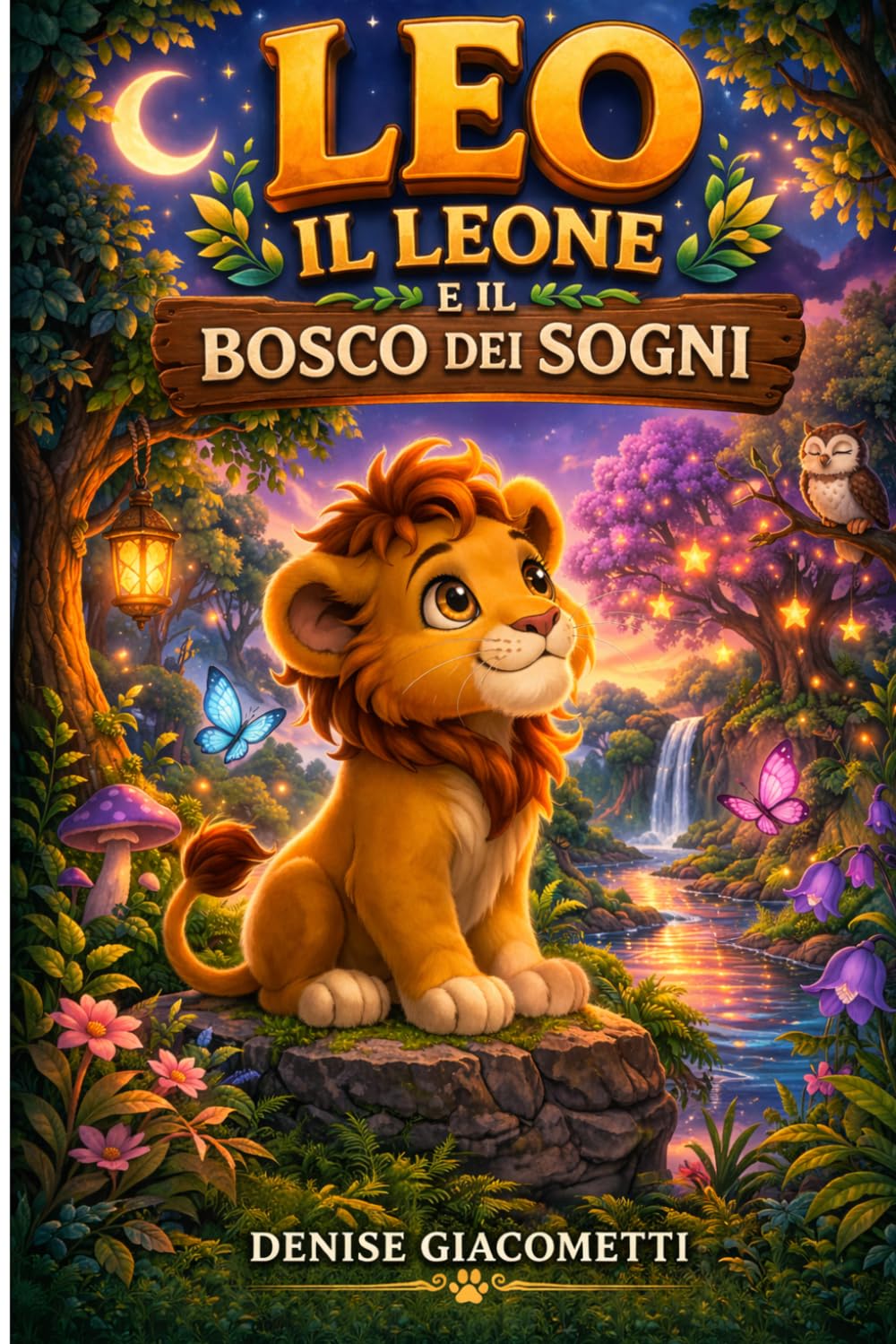 Leo il leone e il bosco dei sogni: Un’avventura magica tra coraggio, amicizia e desideri che diventano realtà