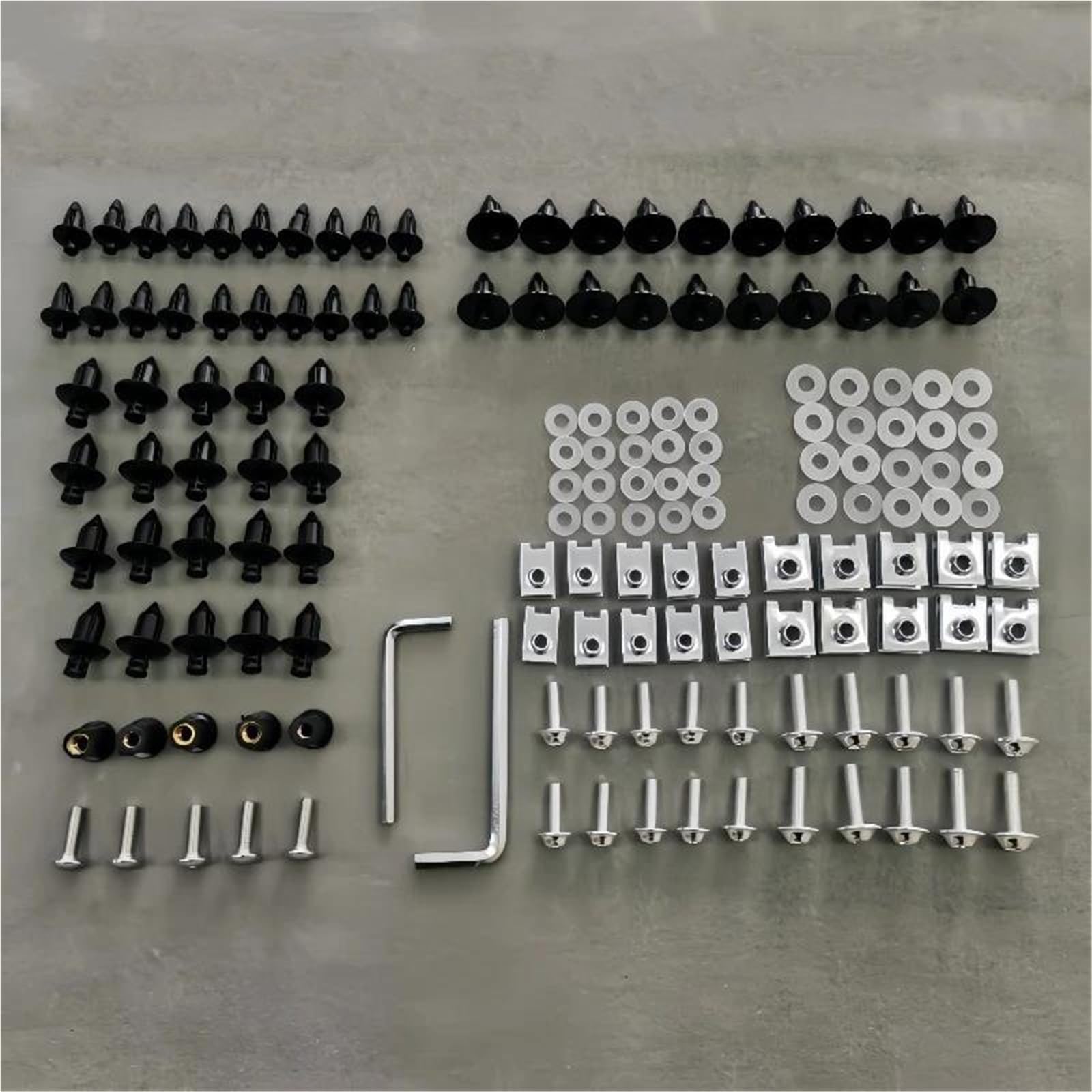 Motorrad Schrauben Schraube Für Yamaha FJR 1300 FJR1300 2004-2015 Verkleidung Schrauben Kit Windschutzscheibe Muttern Karosserie Schrauben Schrauben Muttern