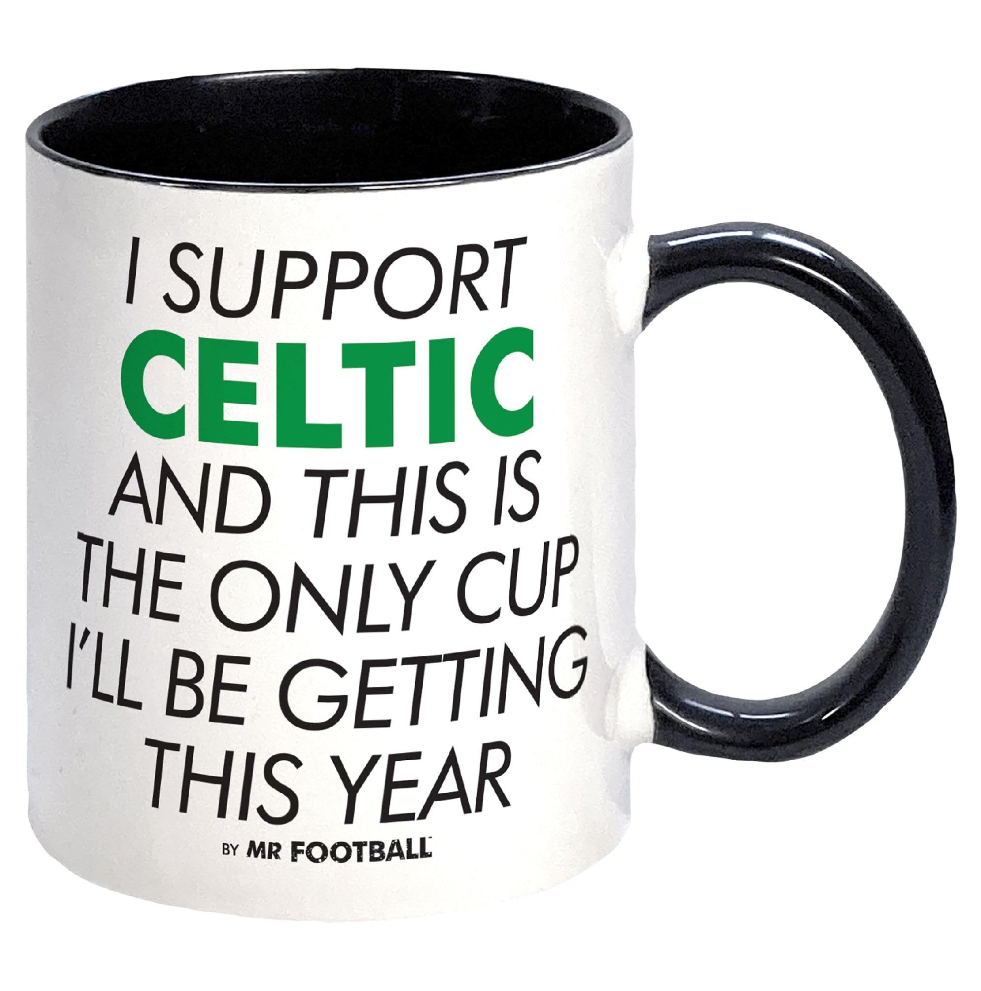I Support Celtic and This is only Cup -Gift Boxed Mug Present idea for Fan Supporter