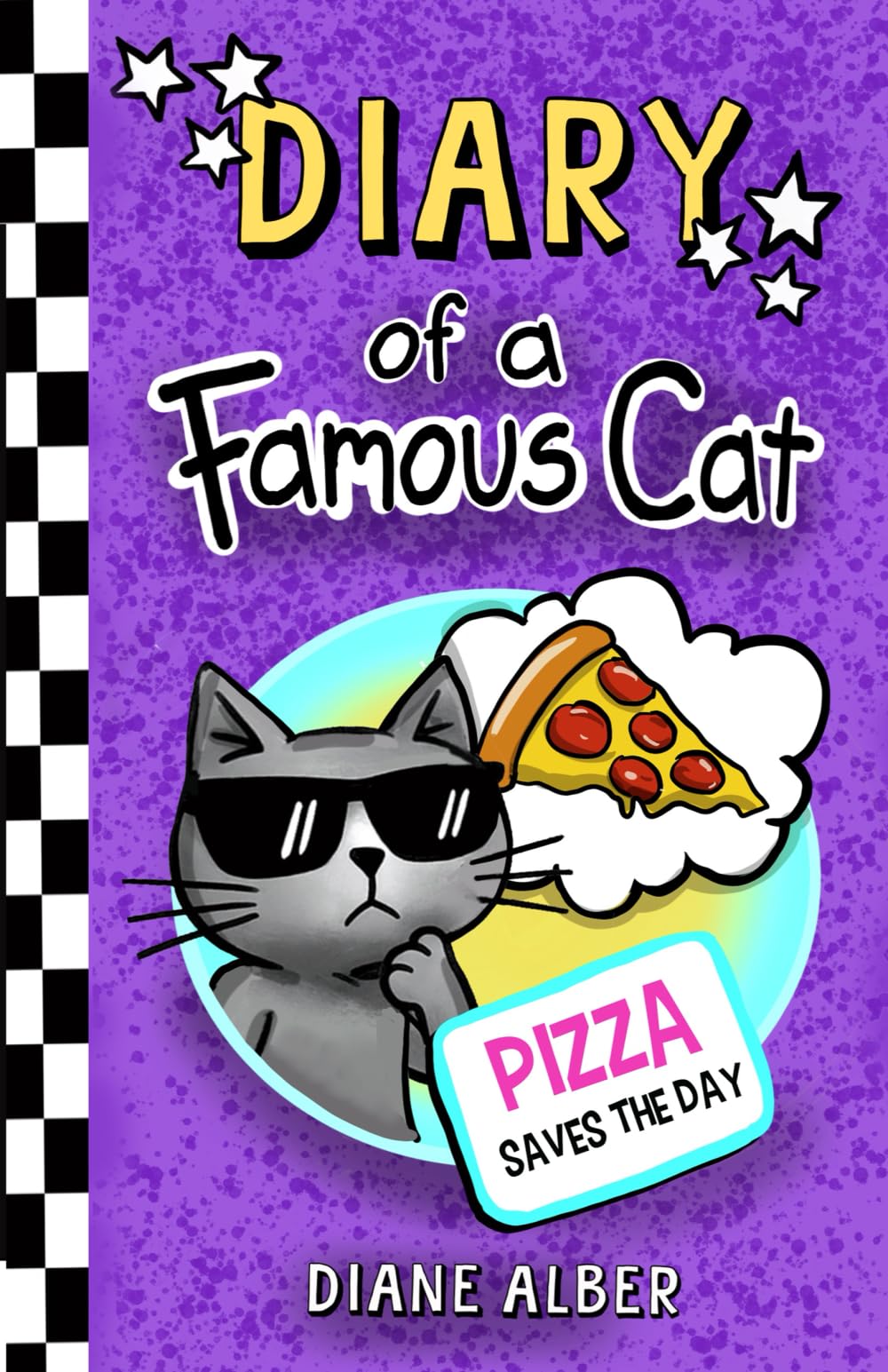 Diary of a Famous Cat: Pizza Saves The Day (Diary of a Famous Cat (Dyslexia & ADHD Friendly, Funny, Illustrated Chapter Books for Kids Ages 6-10))