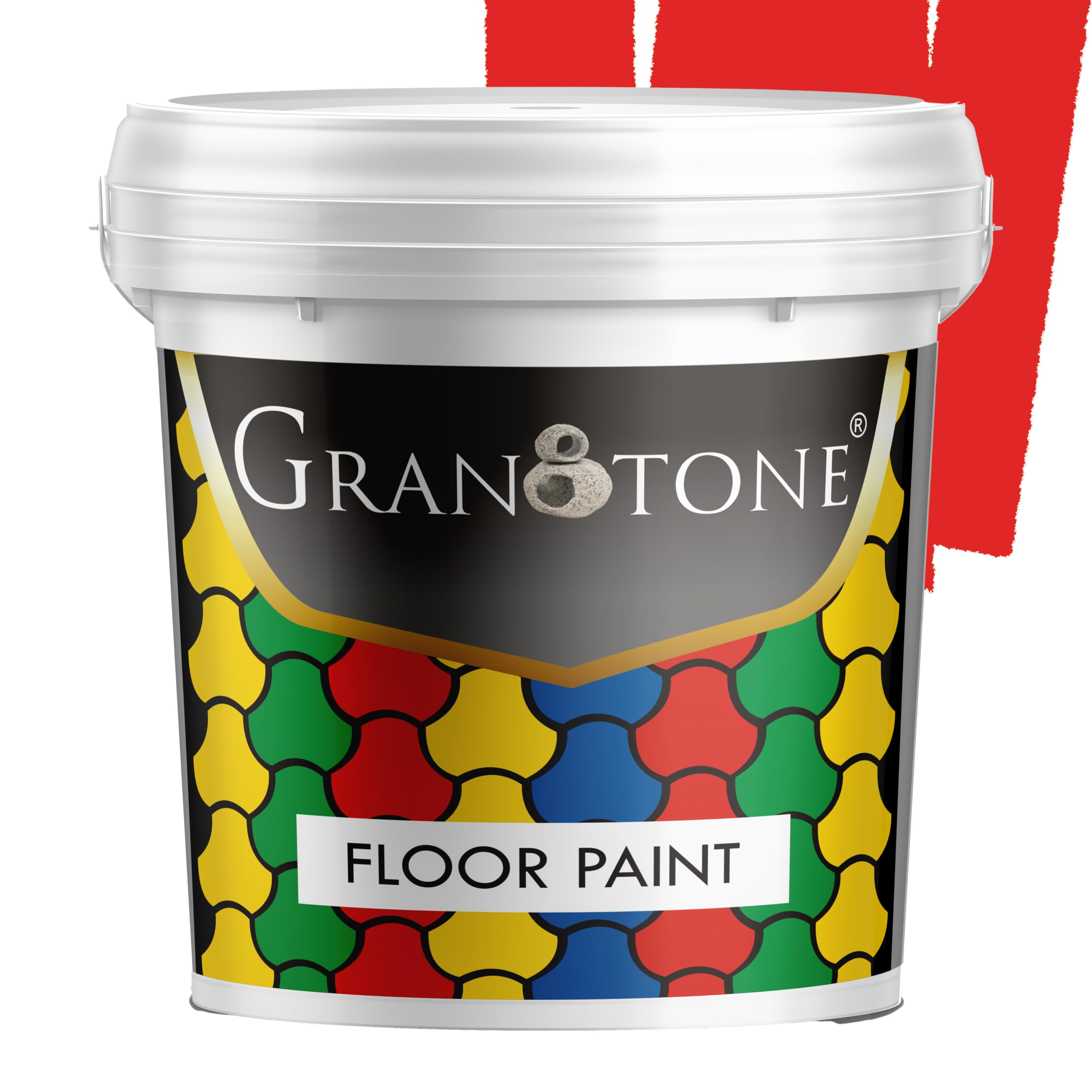 GRANOTONE Space Grey Floor Paint - Anti Slip & Durable -25