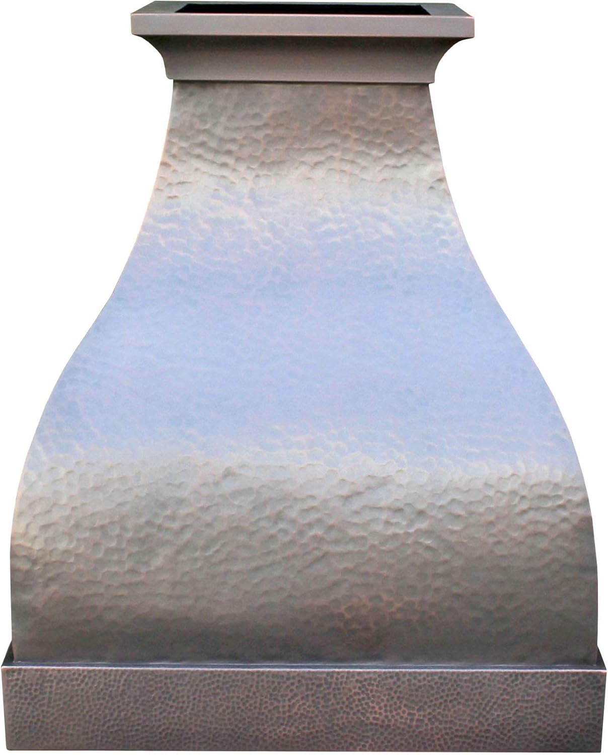 SINDA Hand-Crafted Copper Kitchen Vent Hood, Professional Stainless Steel Hood Vent, 42"W x 39"H Island Mount, H29-CI4239