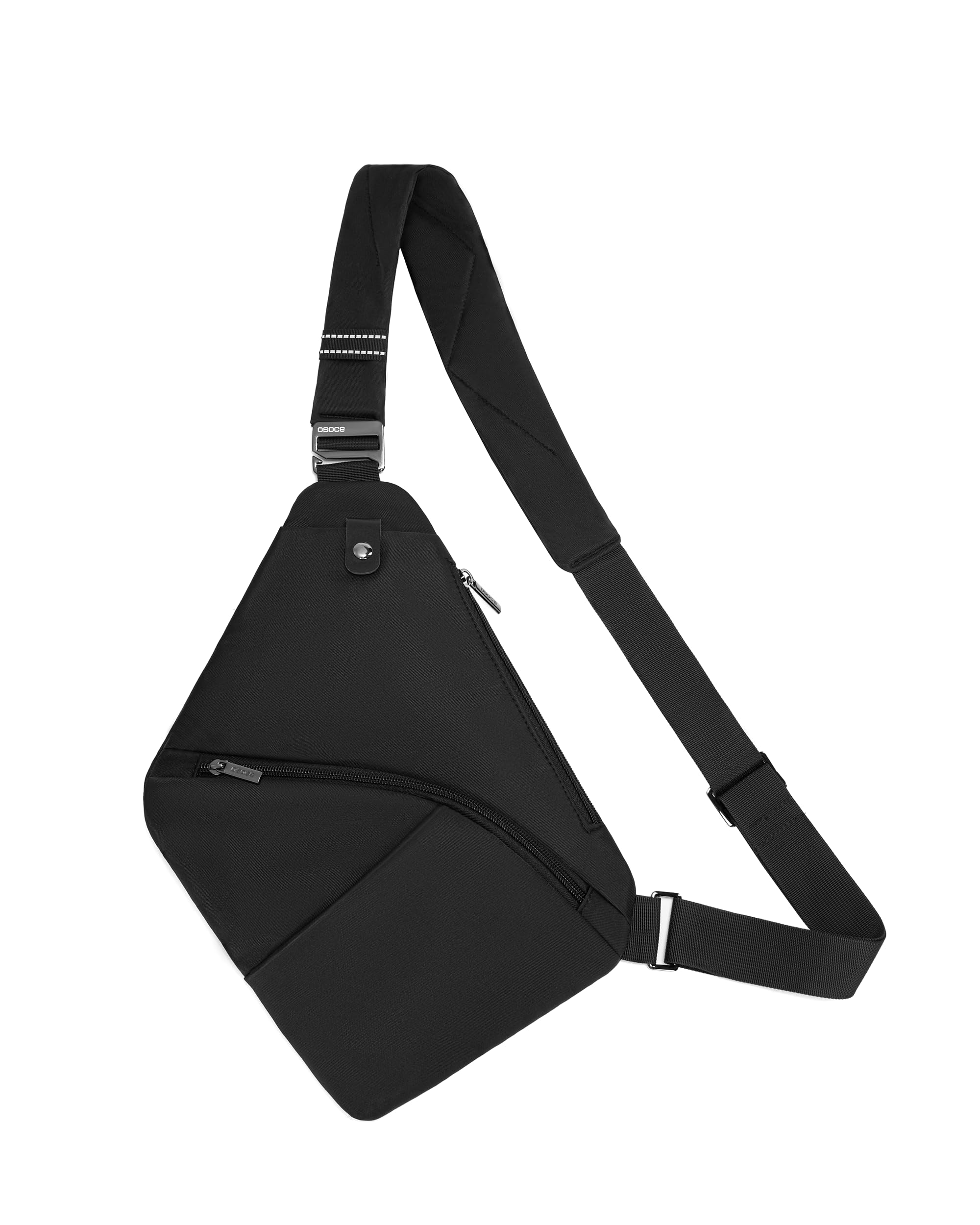 OSOCE Crossbody Sling Bag, Water-Resistant Anti Theft Chest Pack
