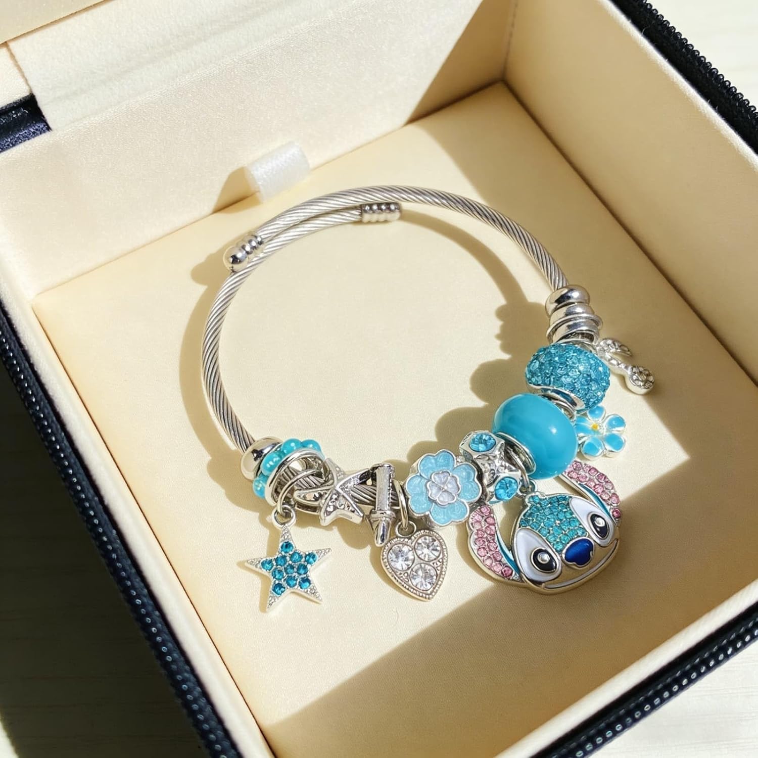 Cute Necklace Bangle Set for Women Gifts Trendy Stuff Jewelry Gifts For Women Sister Niece Daughter Granddaughter - Image 2